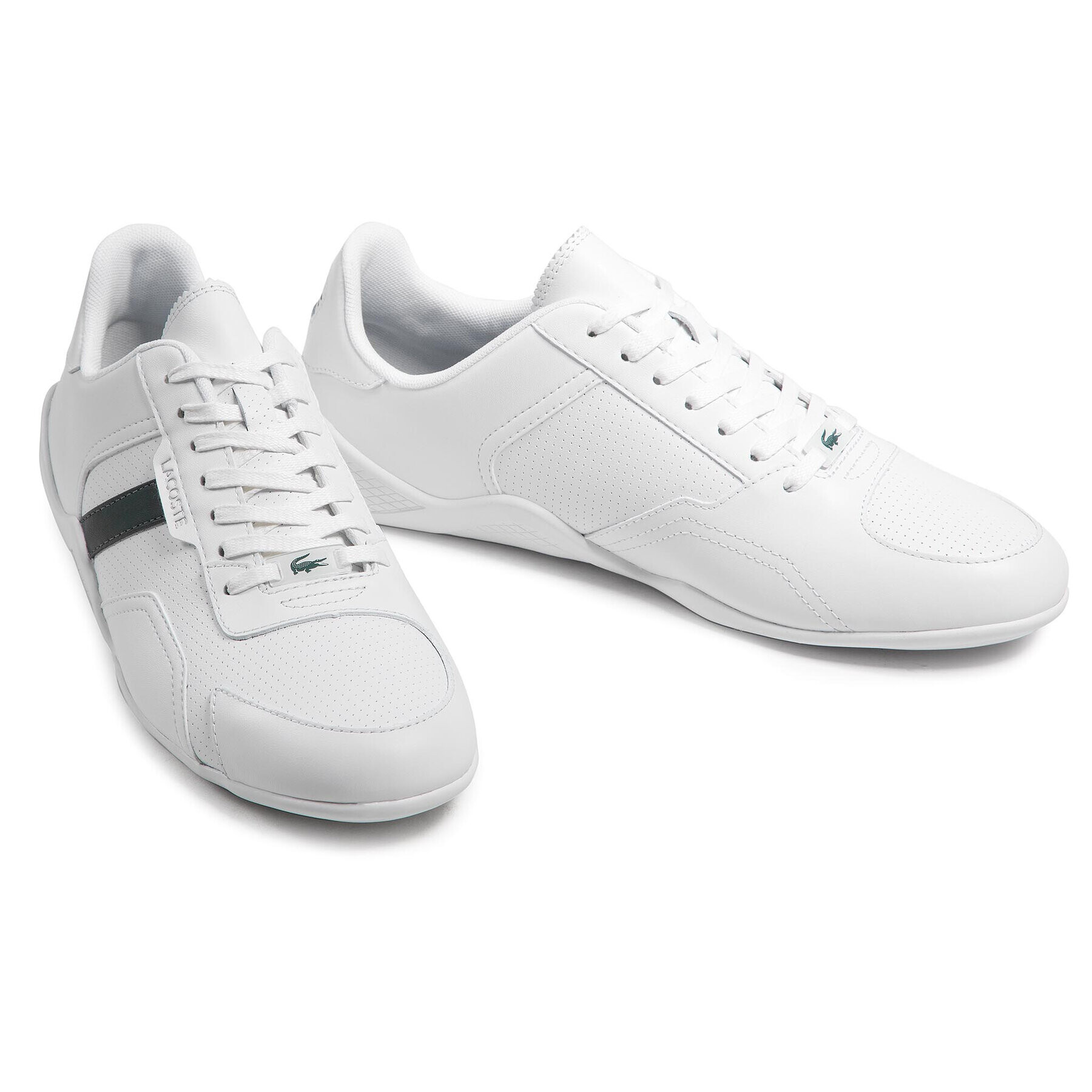 Lacoste Sneakers Hapona 0721 1 Cma 7-41CMA00431R5 Alb - Pled.ro