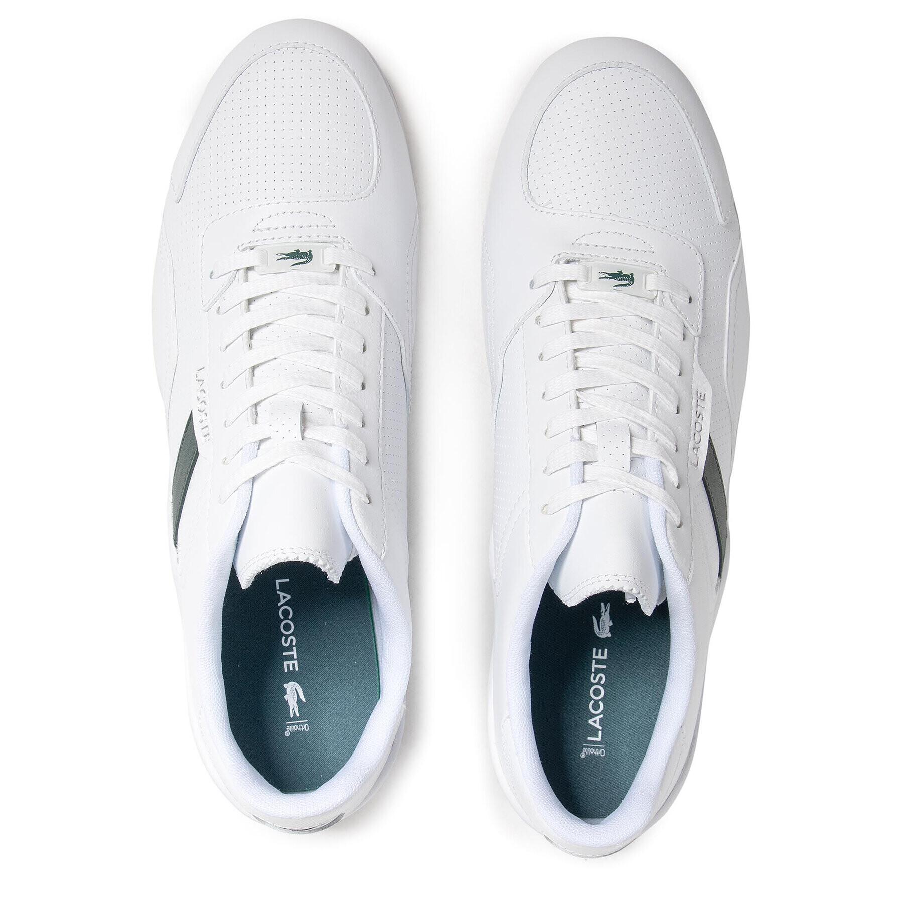 Lacoste Sneakers Hapona 0721 1 Cma 7-41CMA00431R5 Alb - Pled.ro