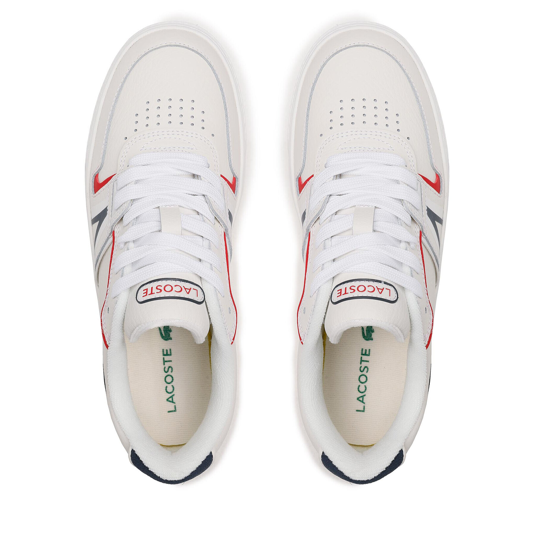 Lacoste Sneakers L001 0321 1 Sma 7-42SMA0092407 Alb - Pled.ro