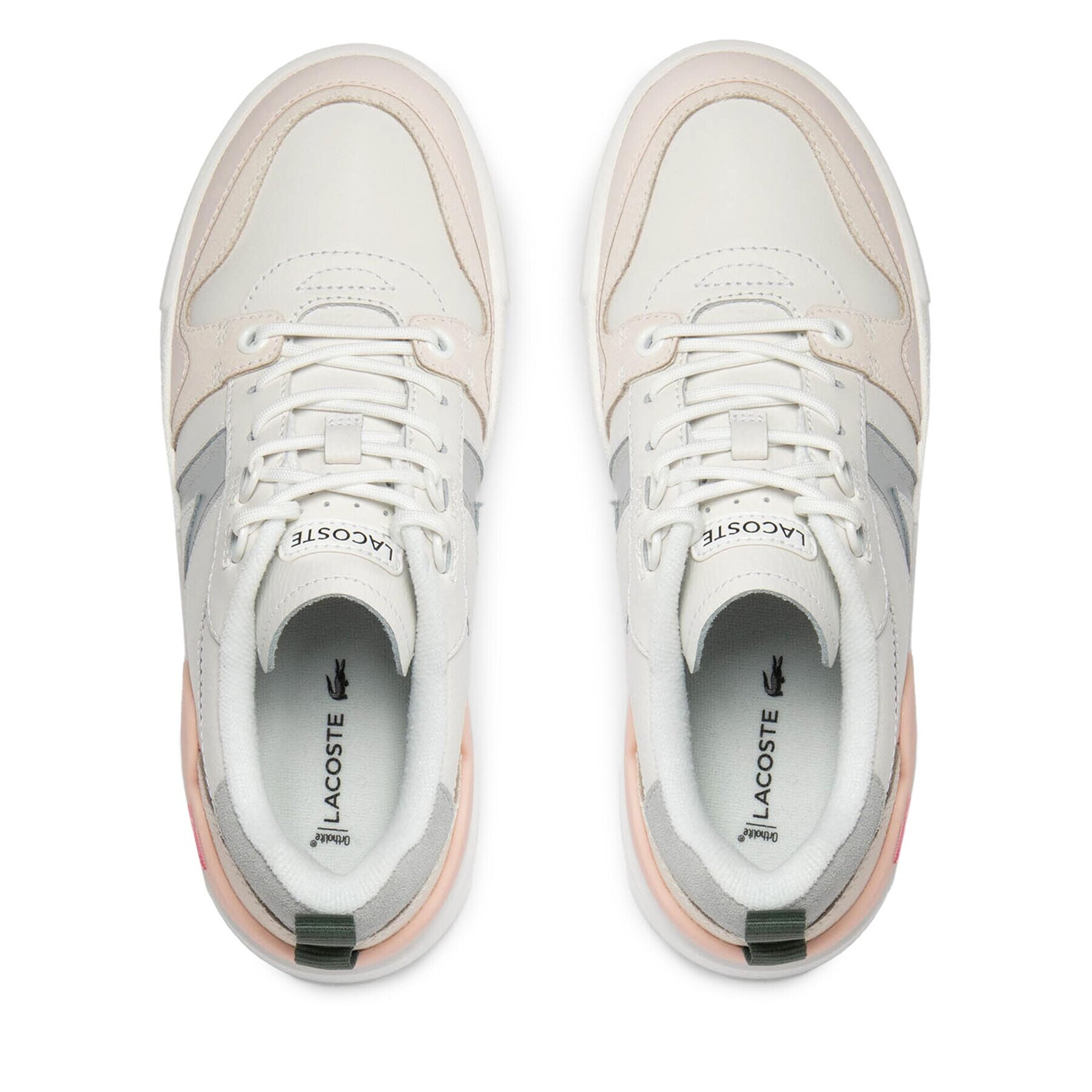 Lacoste Sneakers L002 746CFA0023 Alb - Pled.ro