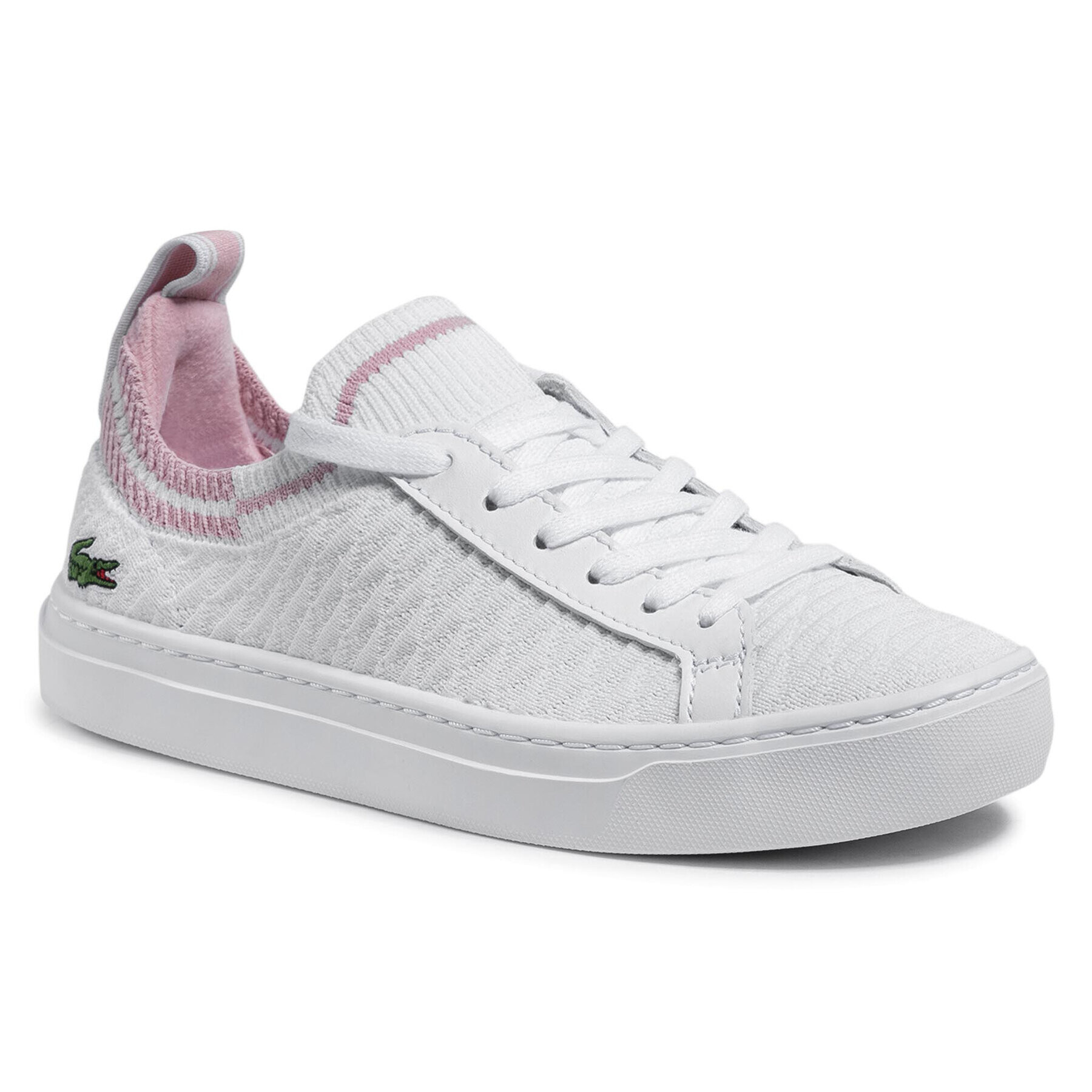 Lacoste Sneakers La Piquee 0721 1 Cfa 7-41CFA00051Y9 Alb - Pled.ro