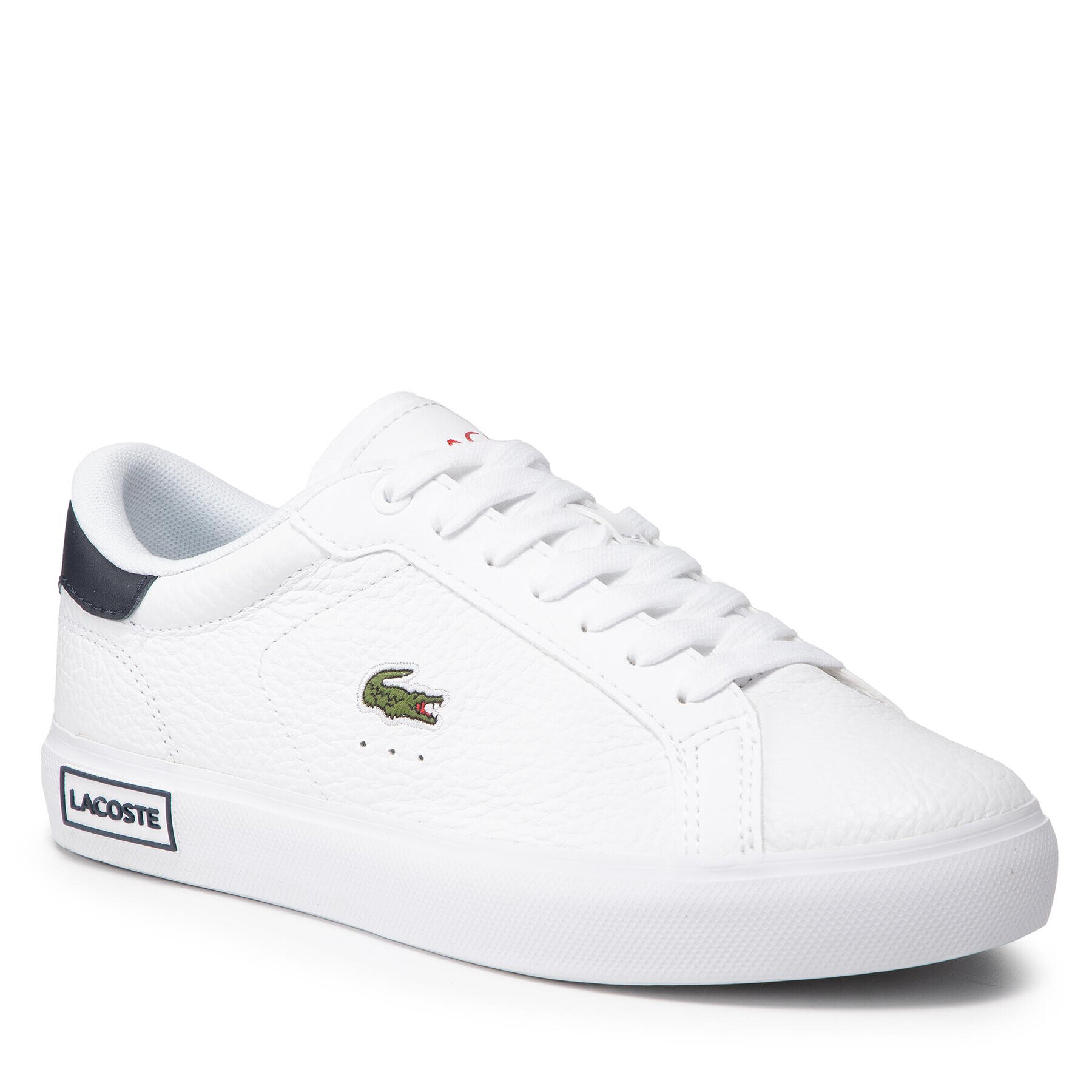 Lacoste Sneakers Powercourt 0721 2 Sfa 7-41SFA0048407 Alb - Pled.ro