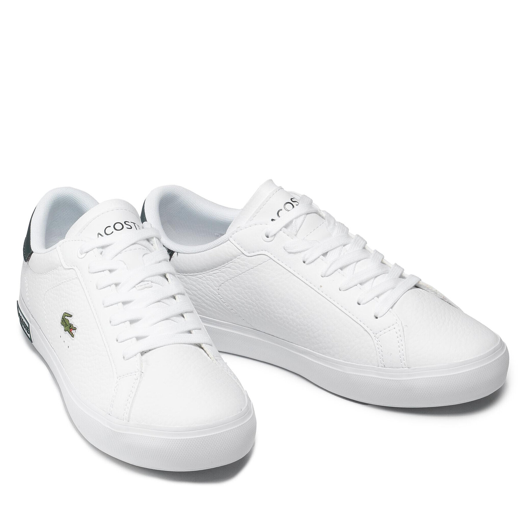 Lacoste Sneakers Powercourt 0721 2 Sma 7-41SMA00281R5 Alb - Pled.ro