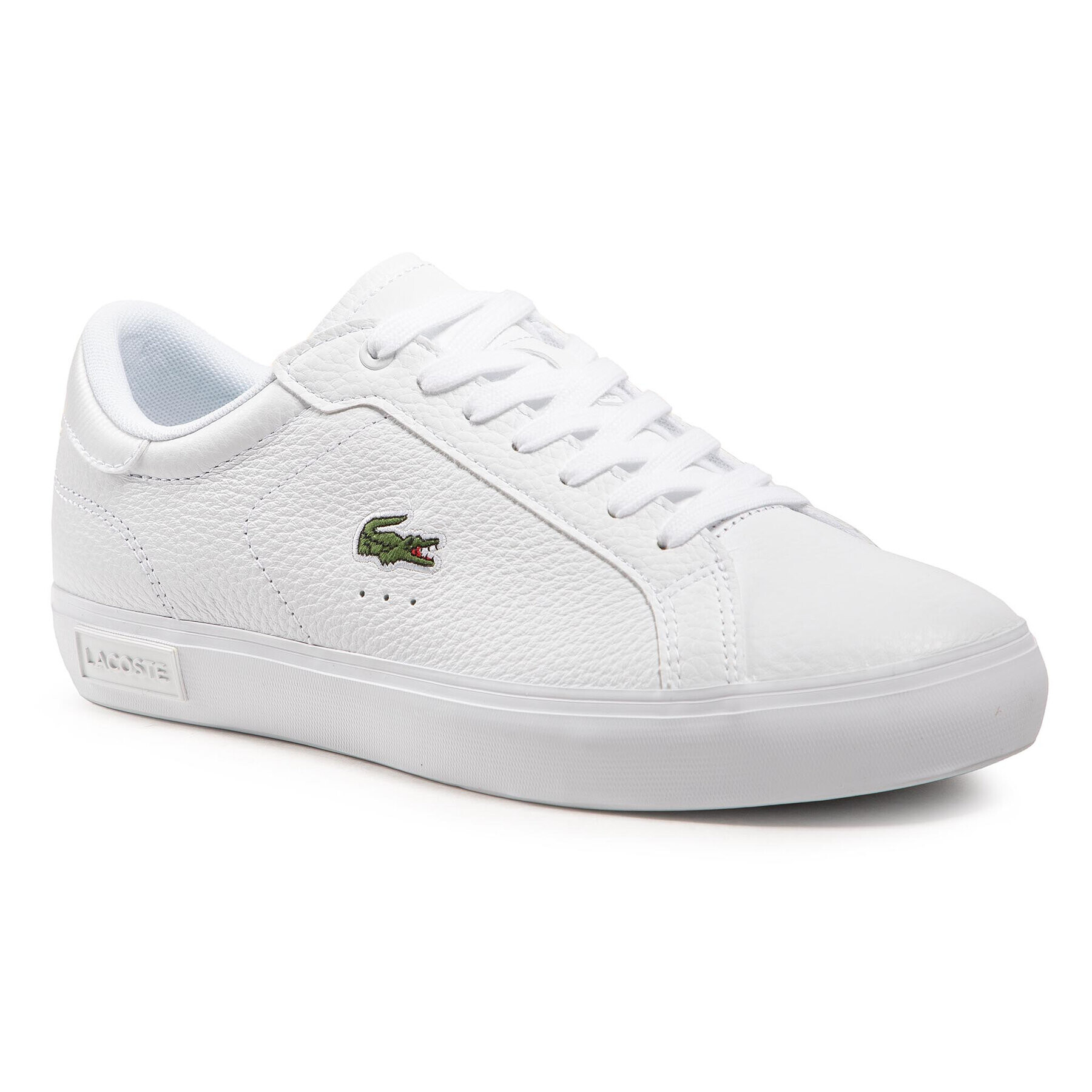 Lacoste Sneakers Powercourt 0721 2 Sma 7-41SMA002821G Alb - Pled.ro