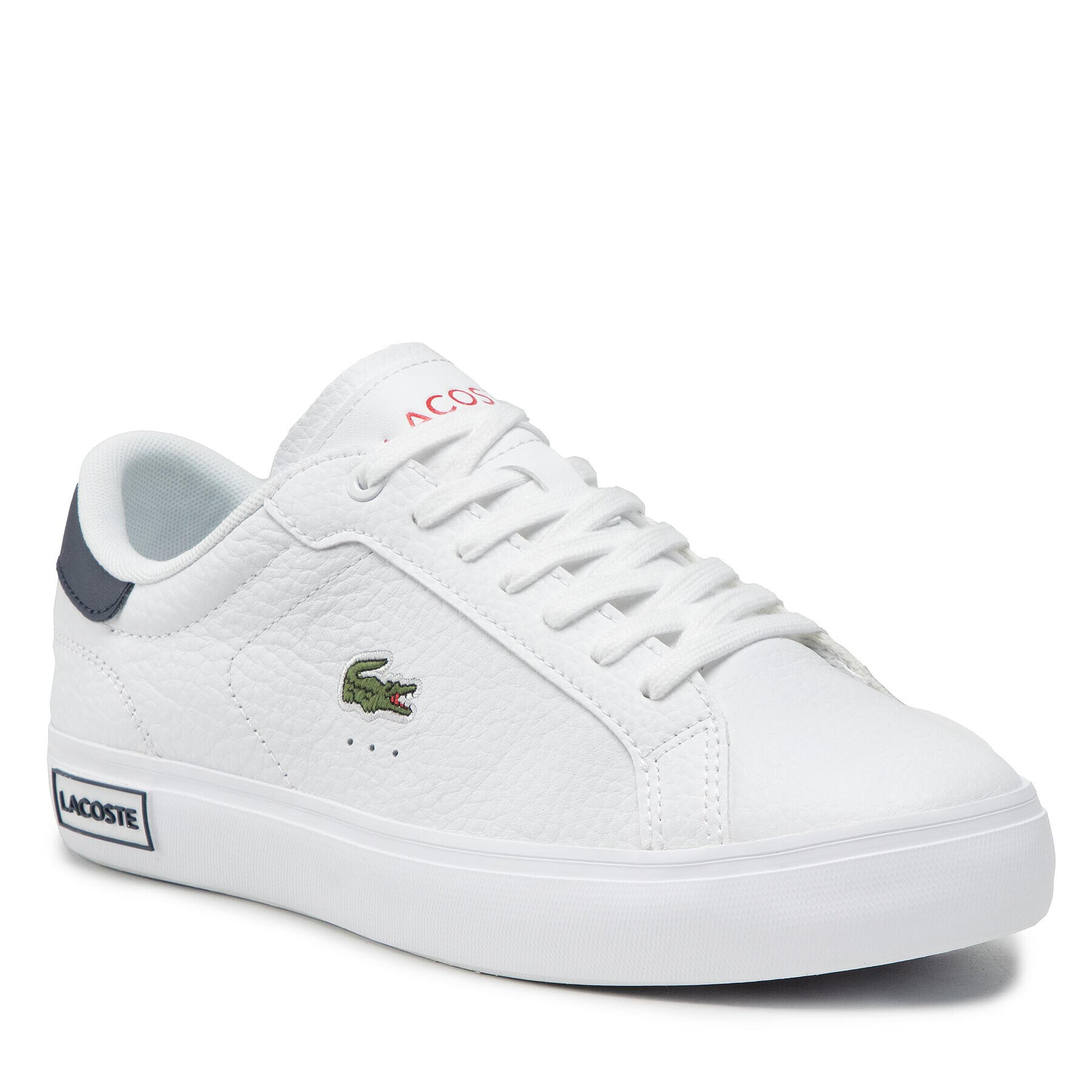 Lacoste Sneakers Powercourt 0721 2 Sma 7-41SMA0028407 Alb - Pled.ro