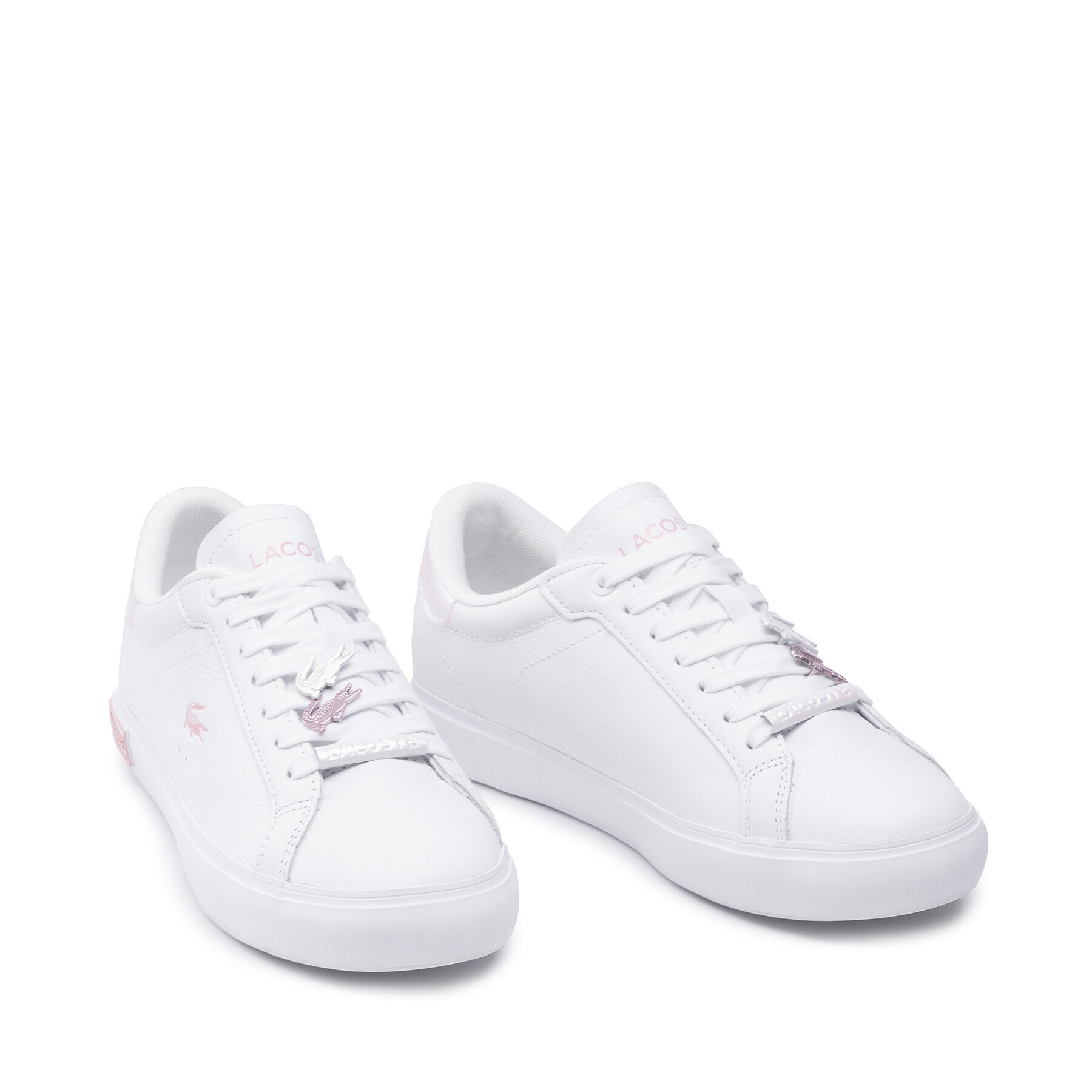 Lacoste Sneakers Powercourt 0921 1 Sfa 741SFA0082 Alb - Pled.ro