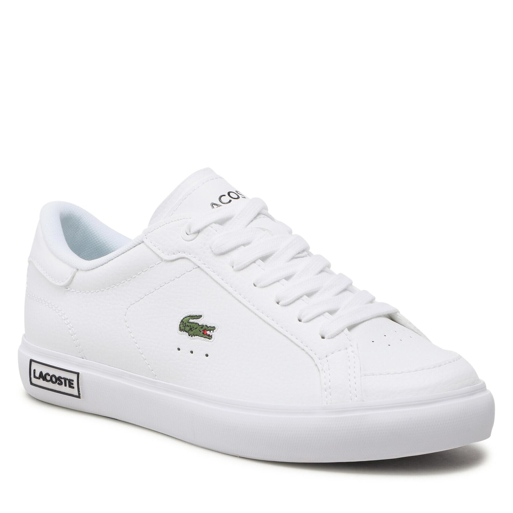 Lacoste Sneakers Powercourt 222 6 Sfa 744SFA0077147 Alb - Pled.ro