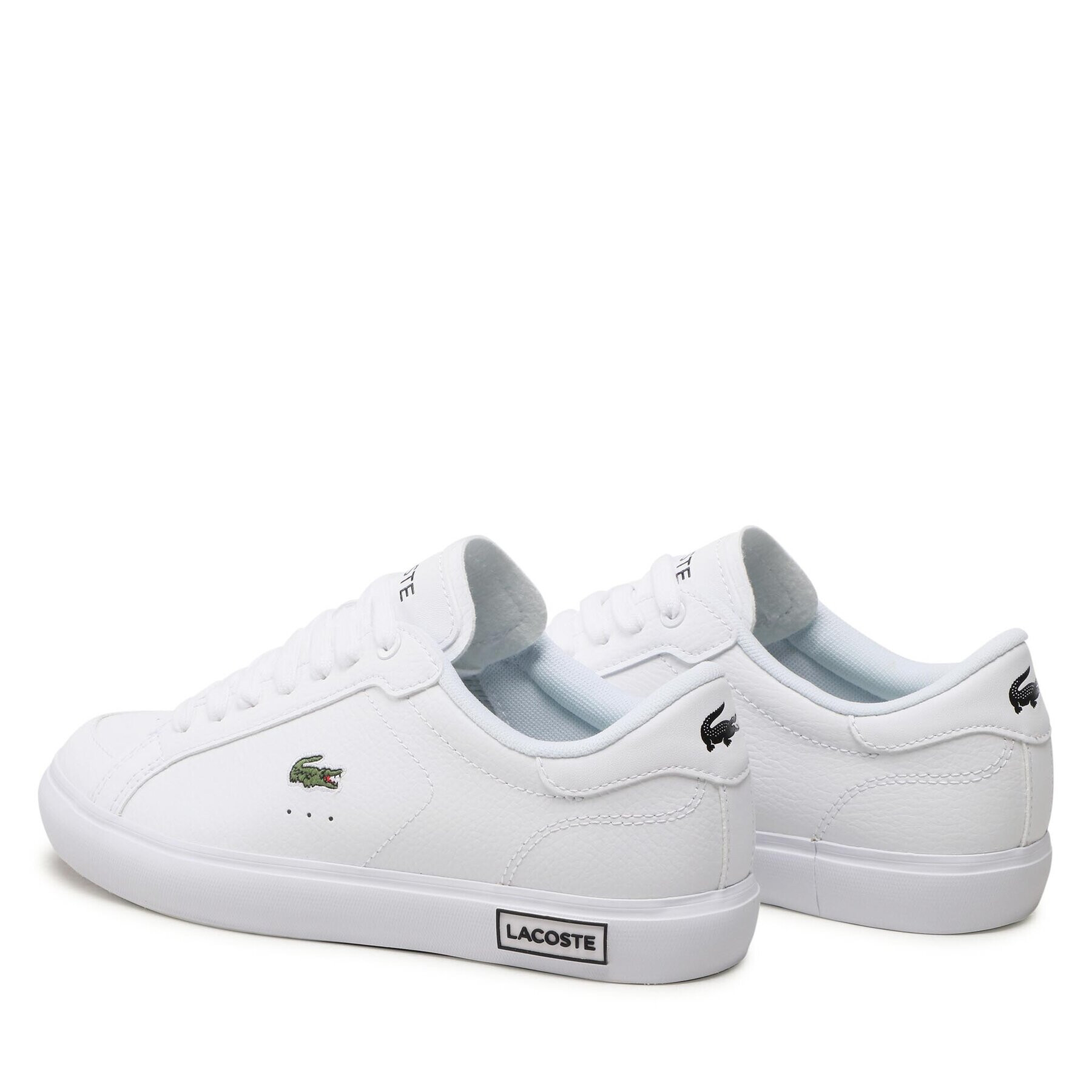 Lacoste Sneakers Powercourt 222 6 Sfa 744SFA0077147 Alb - Pled.ro