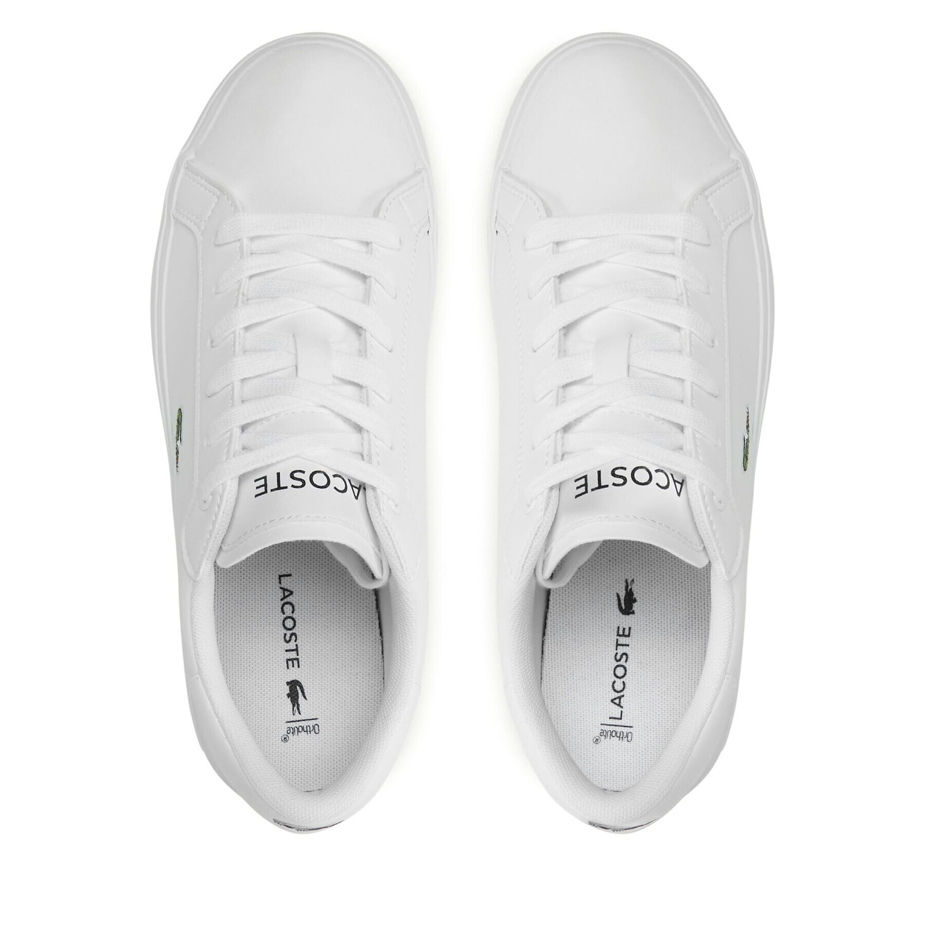 Lacoste Sneakers Powercourt 741SUJ0014 Alb - Pled.ro