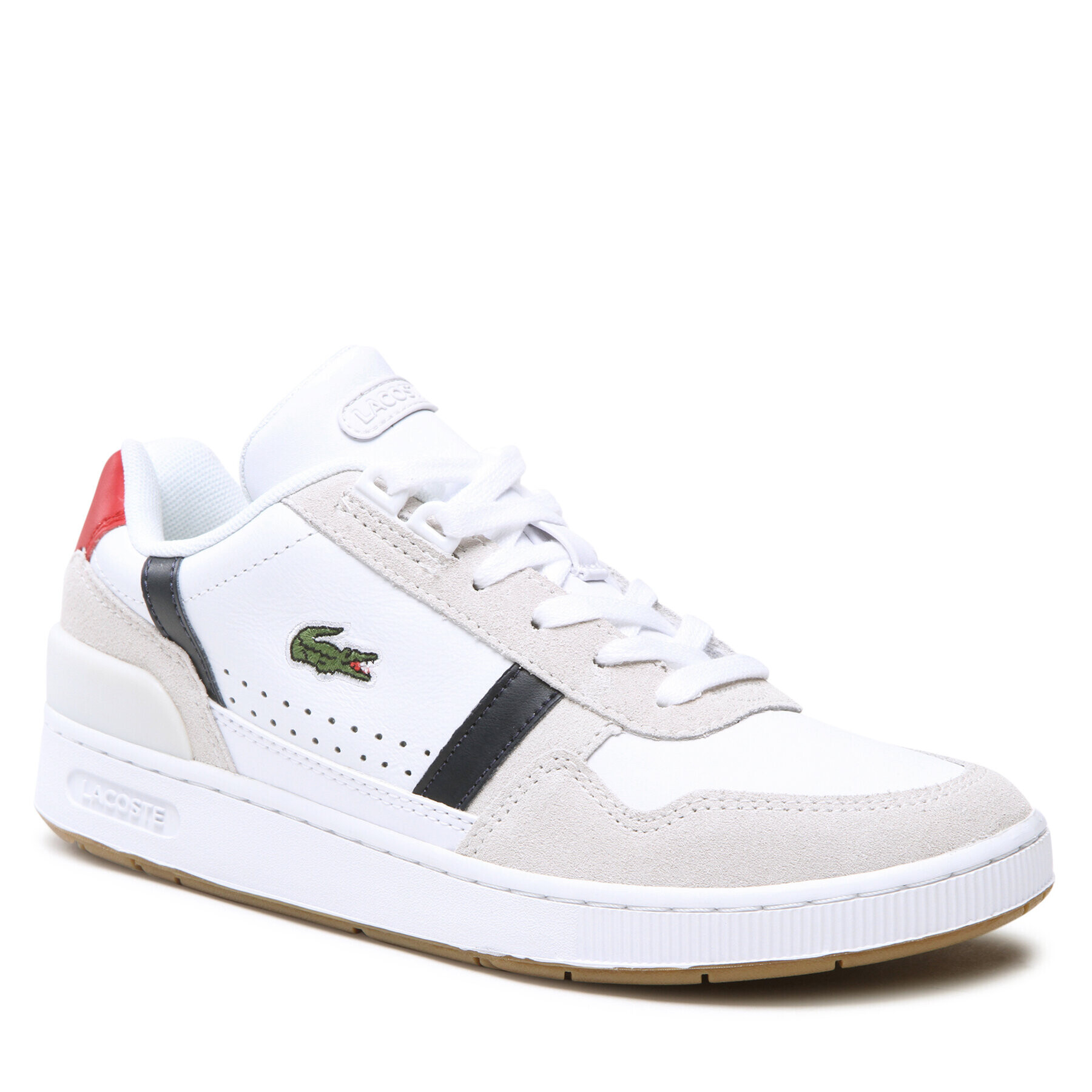 Lacoste Sneakers T-Clip 0120 2 Sfa 740SFA0043407 Alb - Pled.ro