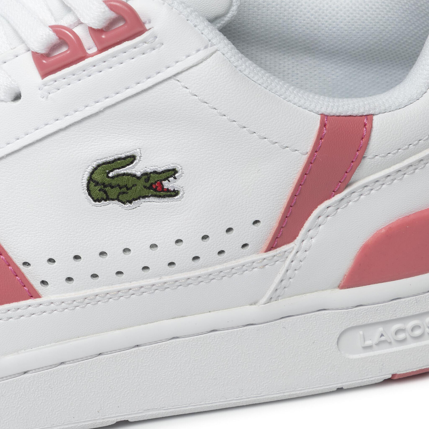 Lacoste Sneakers T-Clip 0121 2 Sfa 7-42SFA00301T4 Alb - Pled.ro