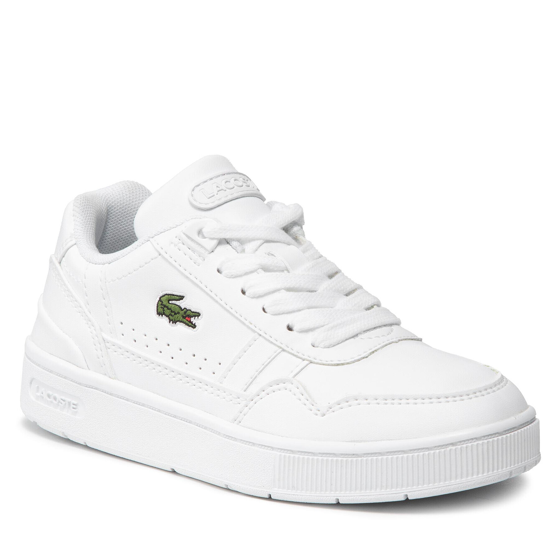 Lacoste Sneakers T-Clip 0121 Suc 7-42SUC000421G Alb - Pled.ro