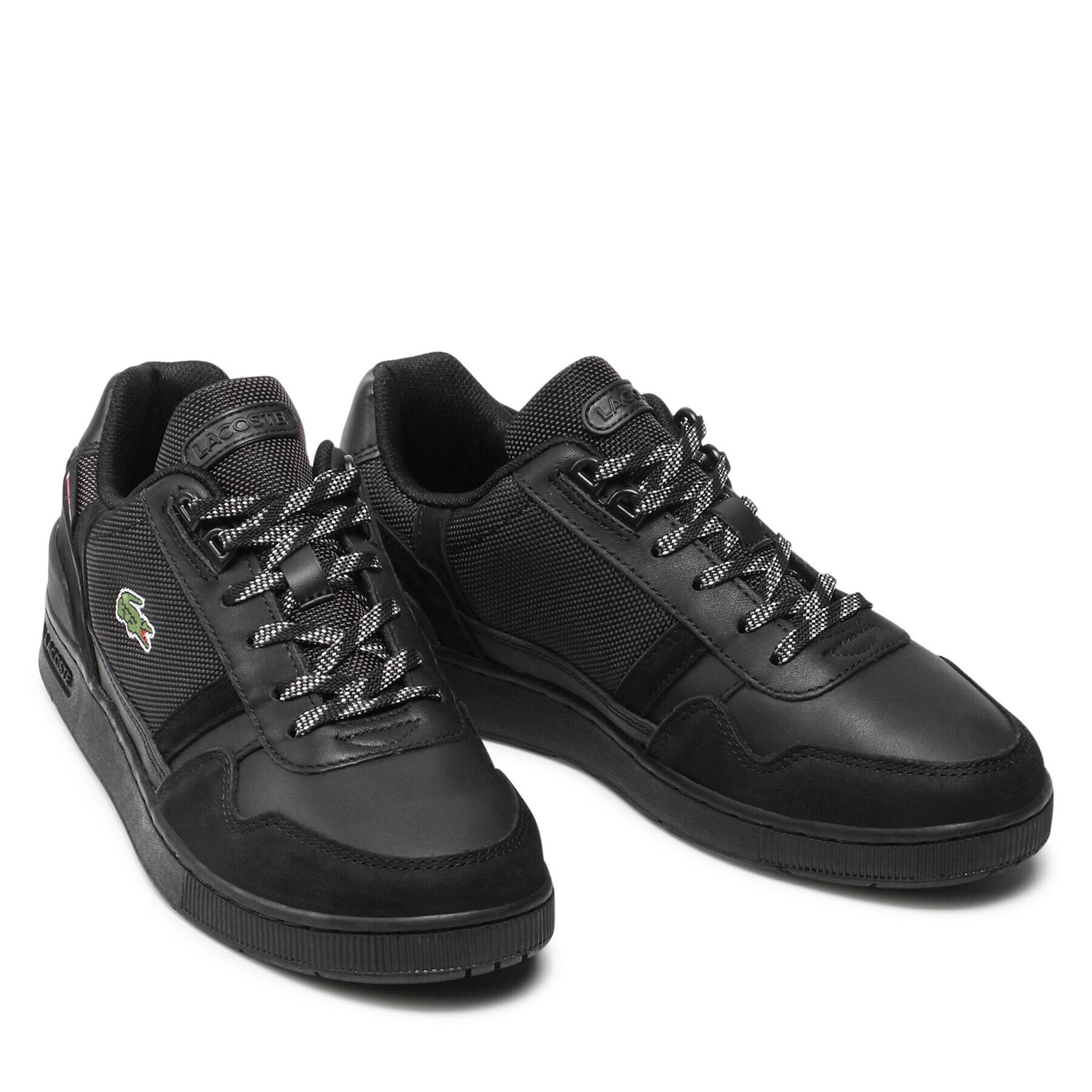 Lacoste Sneakers T-Clip 0321 1 Sma 42SMA0046 Negru - Pled.ro