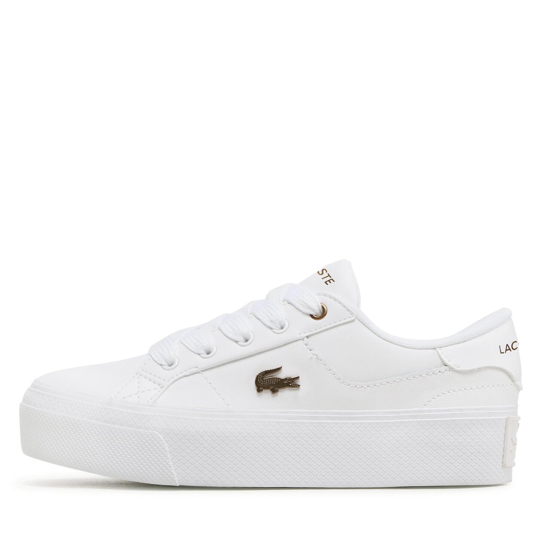 Lacoste Sneakers Ziane Platform 123 1 Cfa 745CFA001321G Alb - Pled.ro