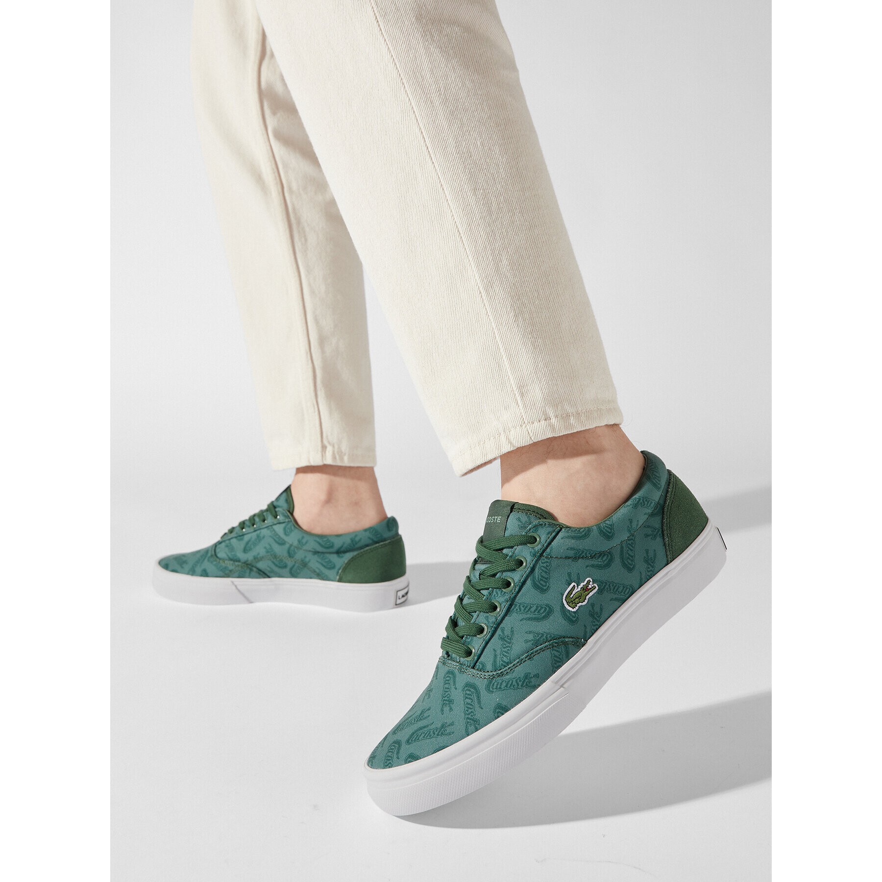 Lacoste Teniși Jump Serve Lace 123 3 Cma 745CMA0024GG2 Verde - Pled.ro