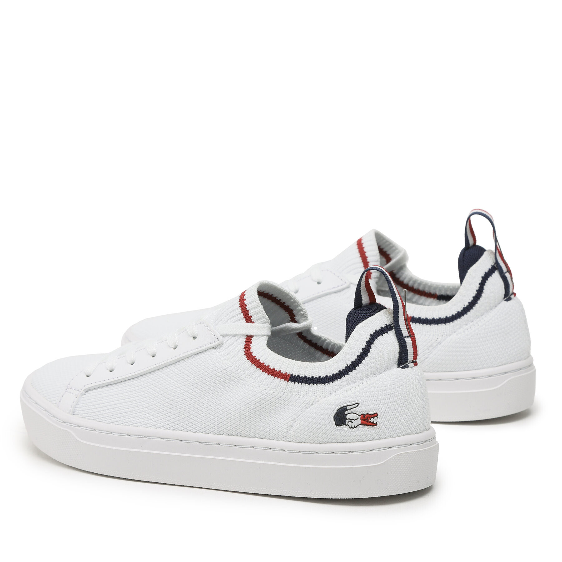 Lacoste Teniși LA Piquee Tri22 1 Cfa 743CFA0025407 Alb - Pled.ro