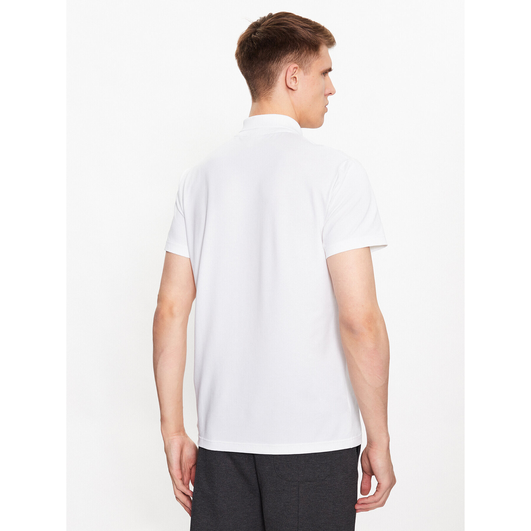 Lacoste Tricou polo DH0783 Alb Regular Fit - Pled.ro