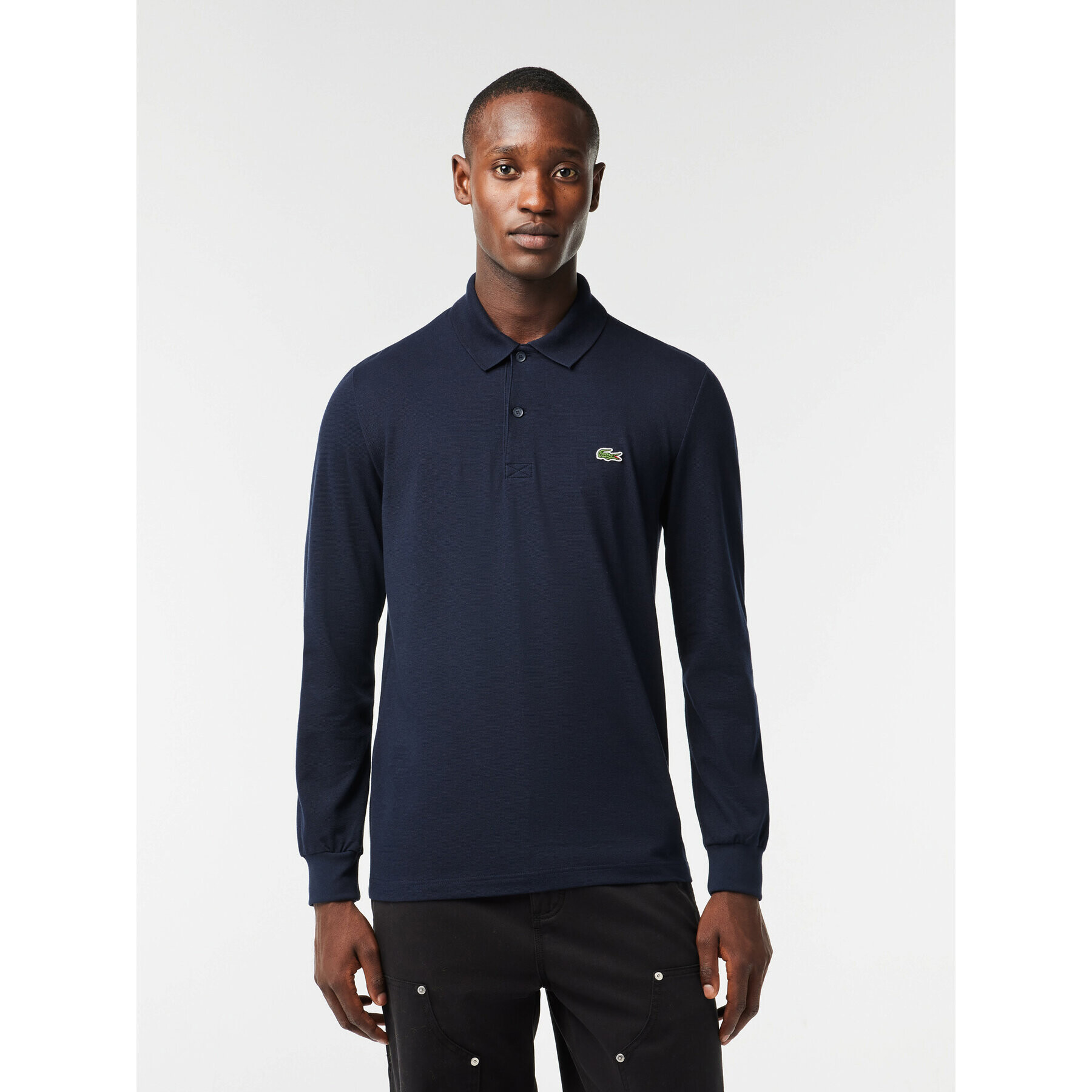 Lacoste Tricou polo DH0784 Bleumarin Regular Fit - Pled.ro