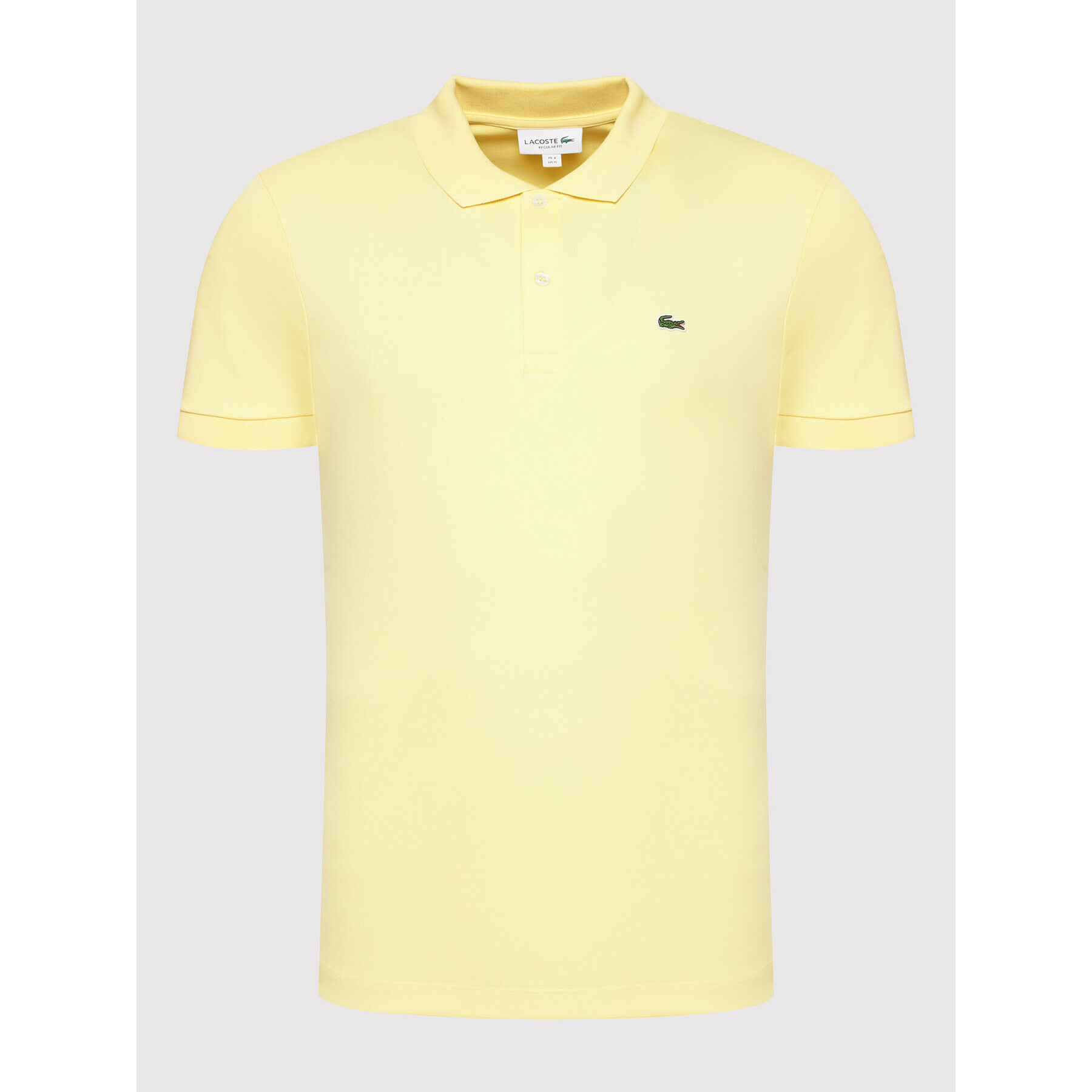 Lacoste Tricou polo DH2050 Galben Regular Fit - Pled.ro