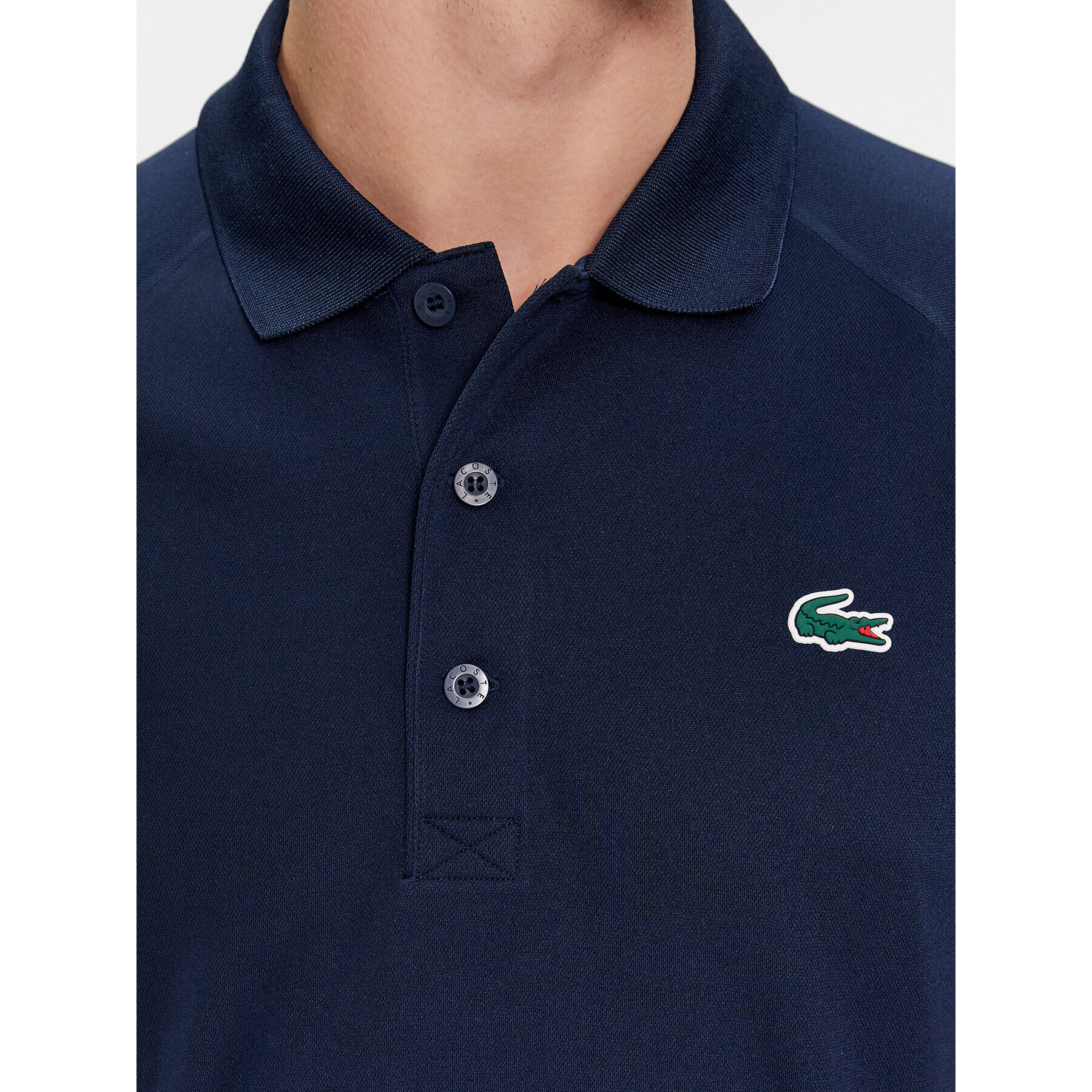 Lacoste Tricou polo DH3201 Bleumarin Regular Fit - Pled.ro