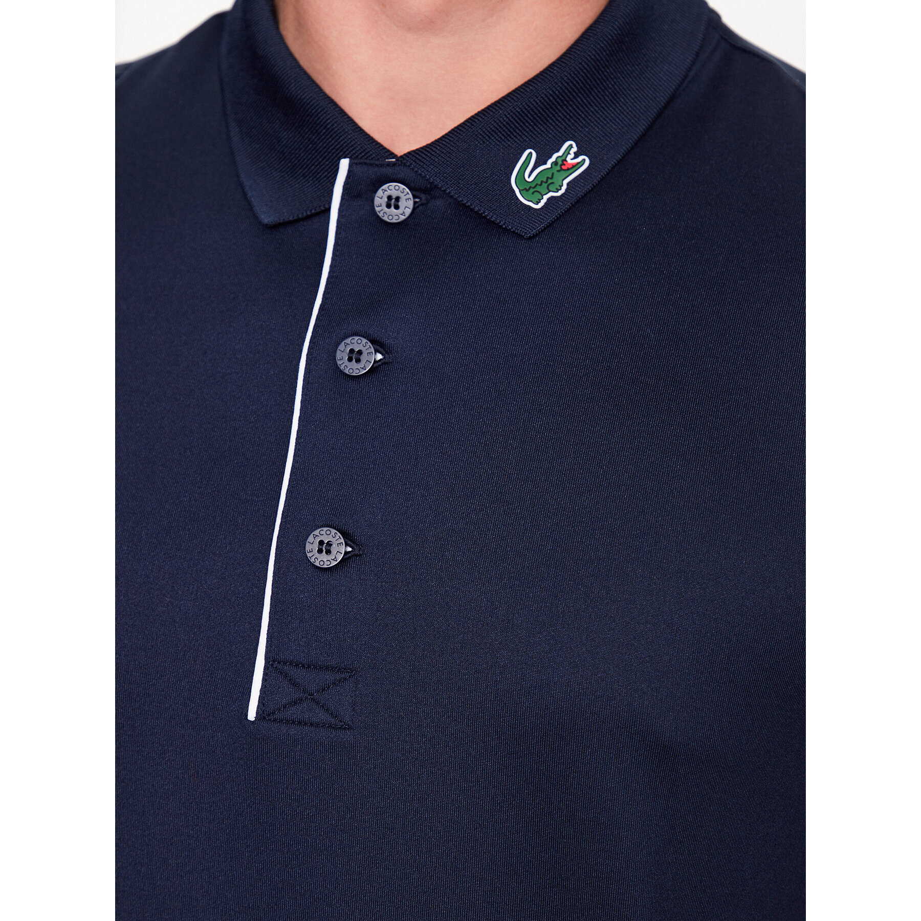 Lacoste Tricou polo DH3982 Bleumarin Regular Fit - Pled.ro