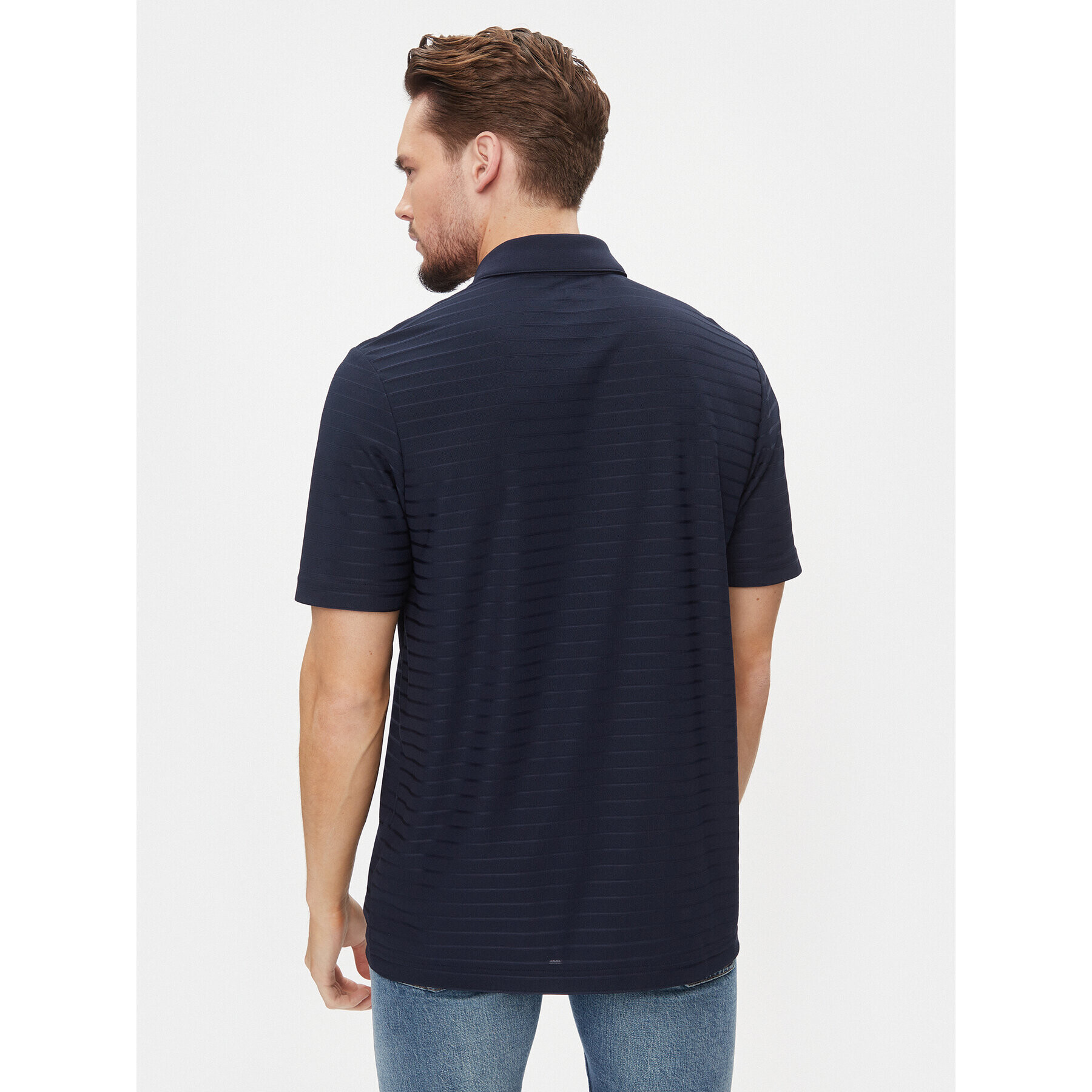 Lacoste Tricou polo DH6844 Bleumarin Regular Fit - Pled.ro