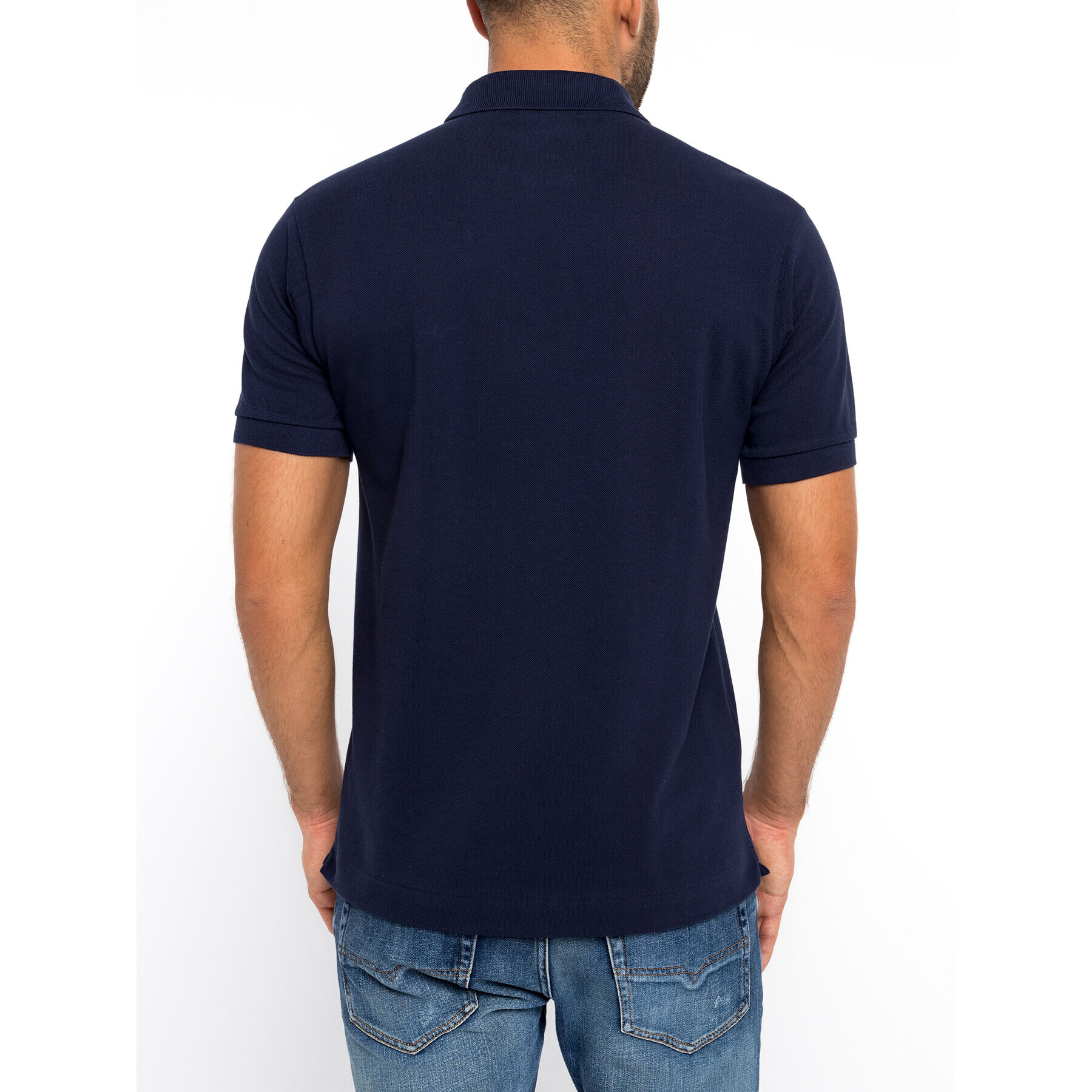 Lacoste Tricou polo L1212 Bleumarin Classic Fit - Pled.ro