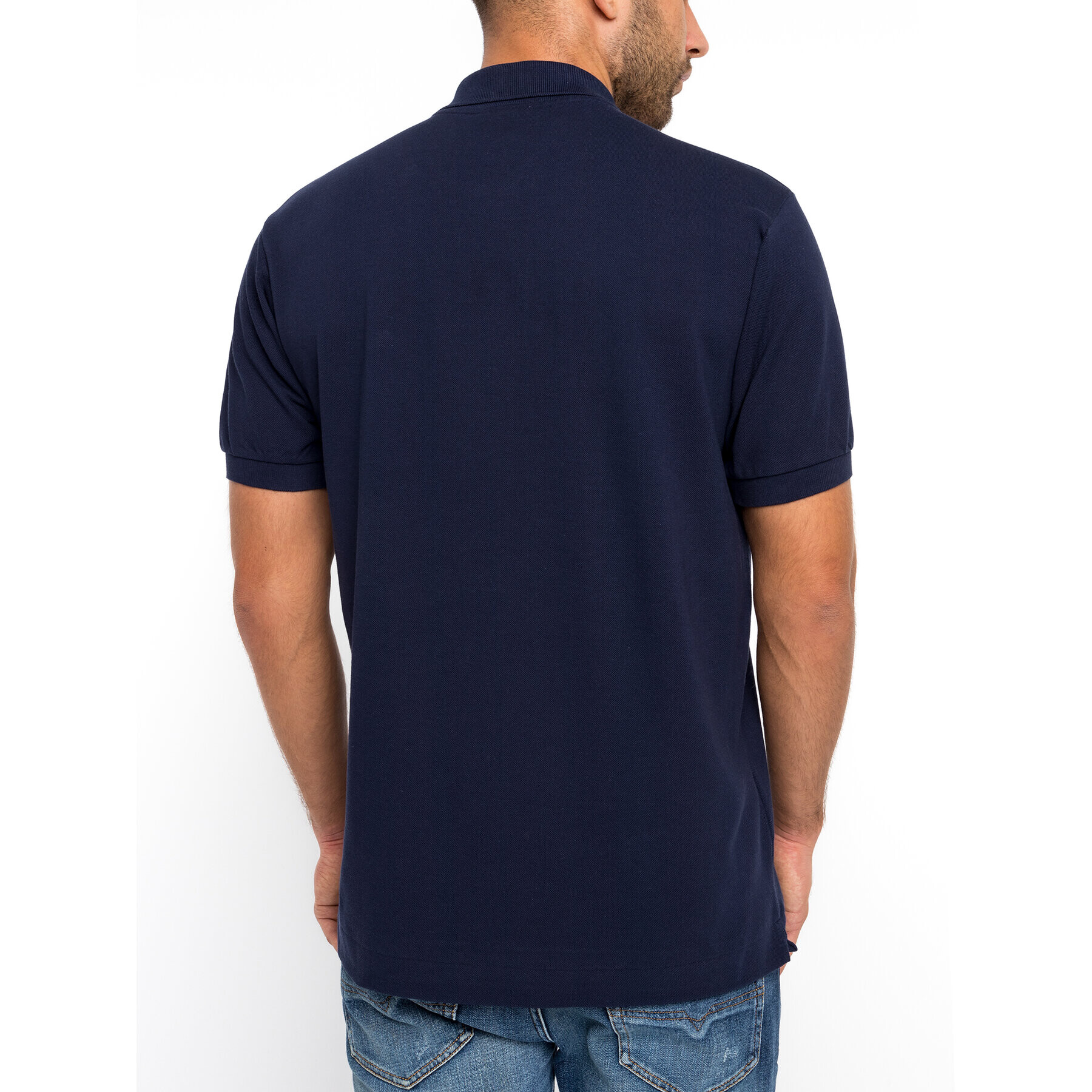 Lacoste Tricou polo L1212 Bleumarin Classic Fit - Pled.ro