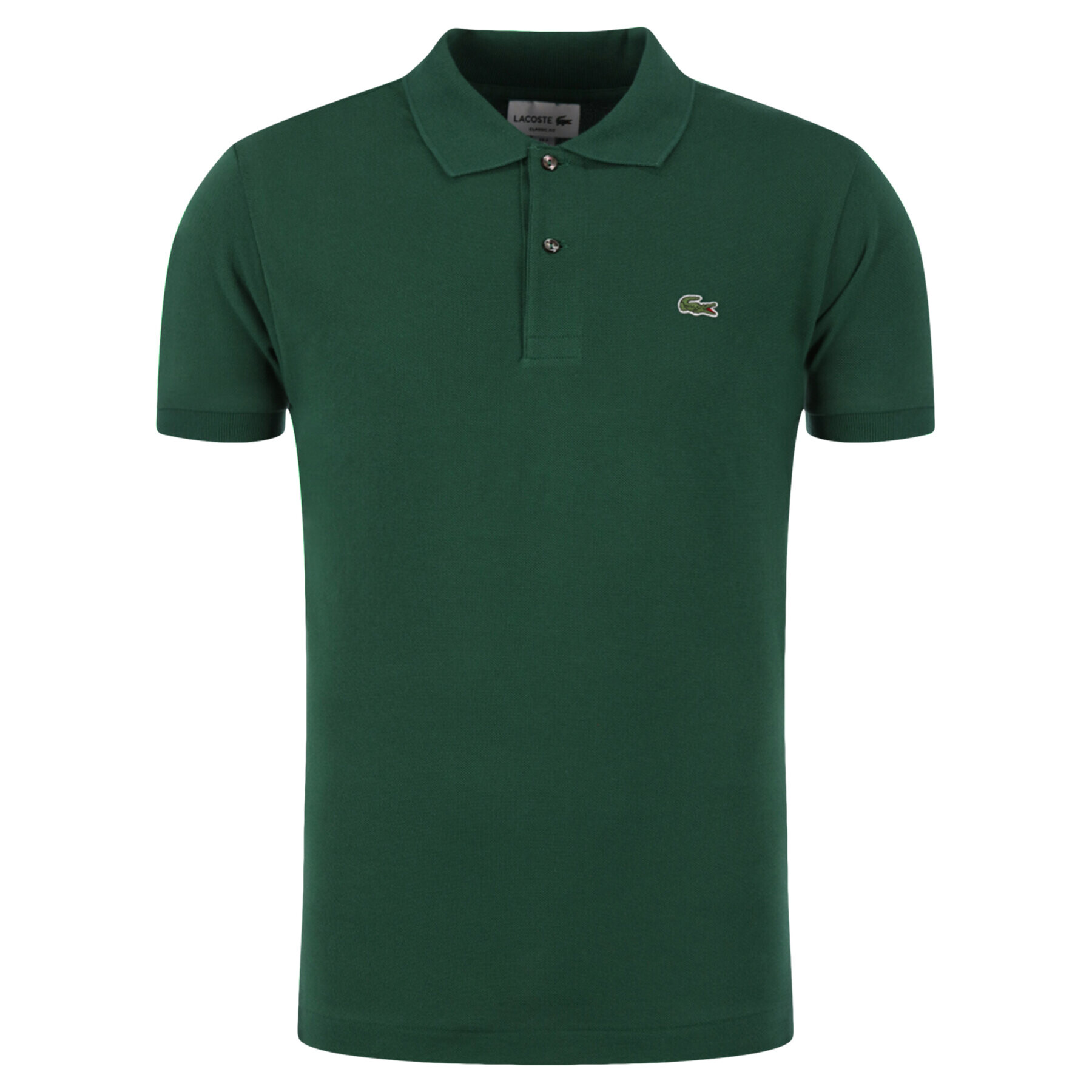 Lacoste Tricou polo L1212 Verde Regular Fit - Pled.ro