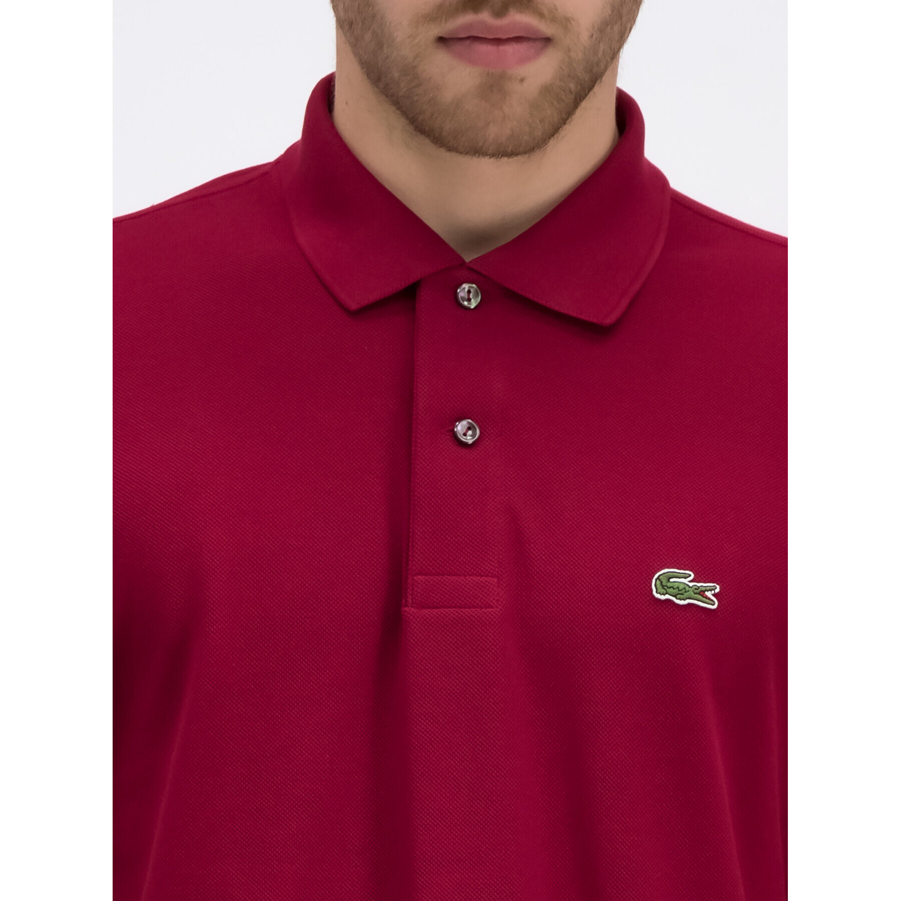 Lacoste Tricou polo L1212 Vișiniu Classic Fit - Pled.ro