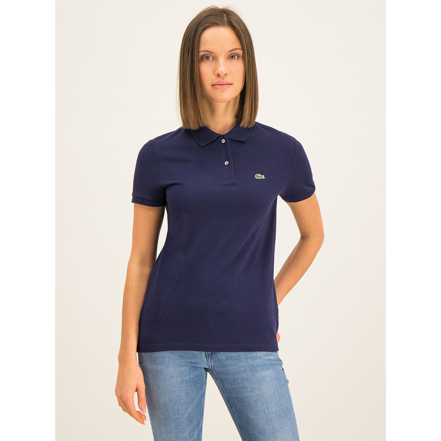 Lacoste Tricou polo PF7839 Bleumarin Classic Fit - Pled.ro