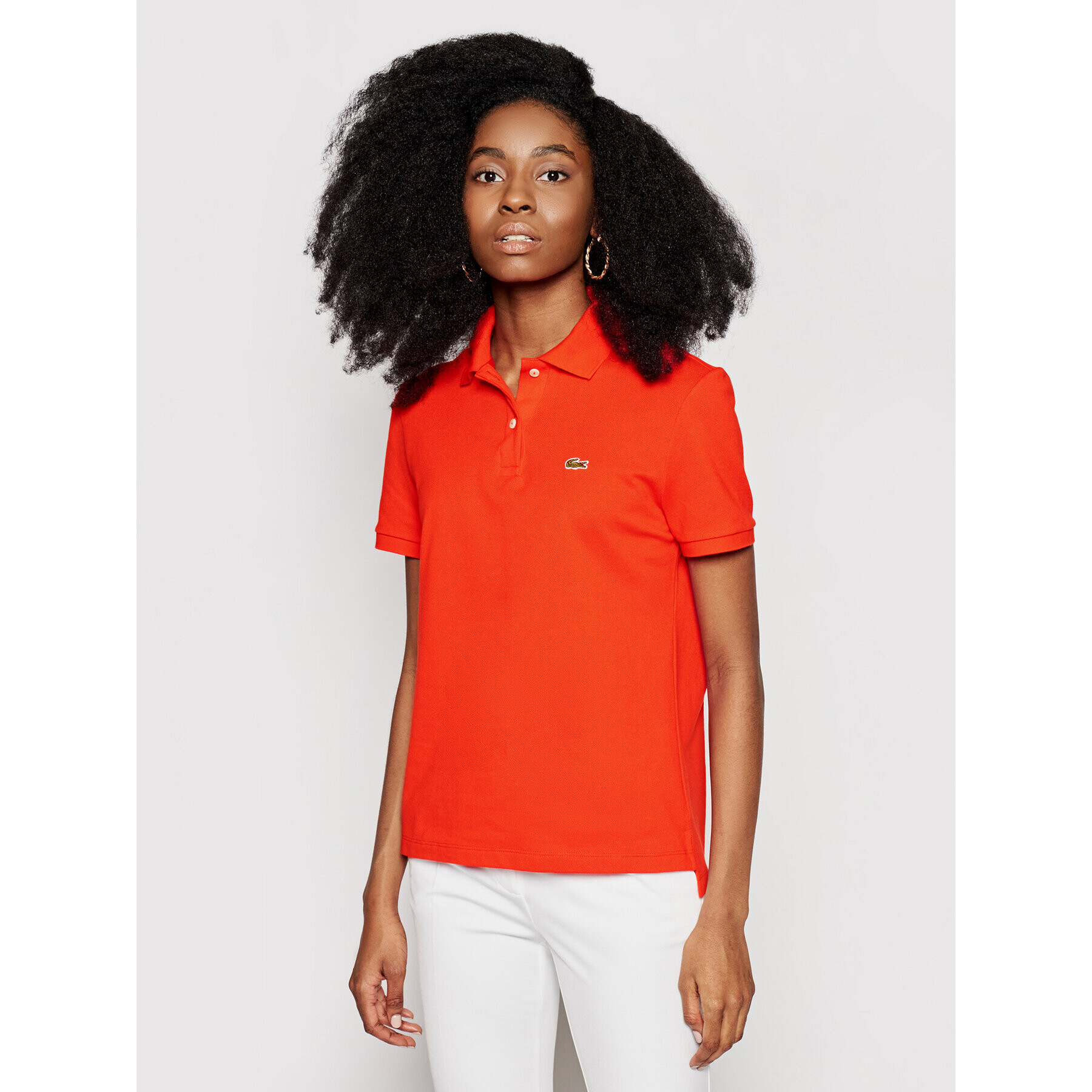 Lacoste Tricou polo PF7839 Roșu Regular Fit - Pled.ro