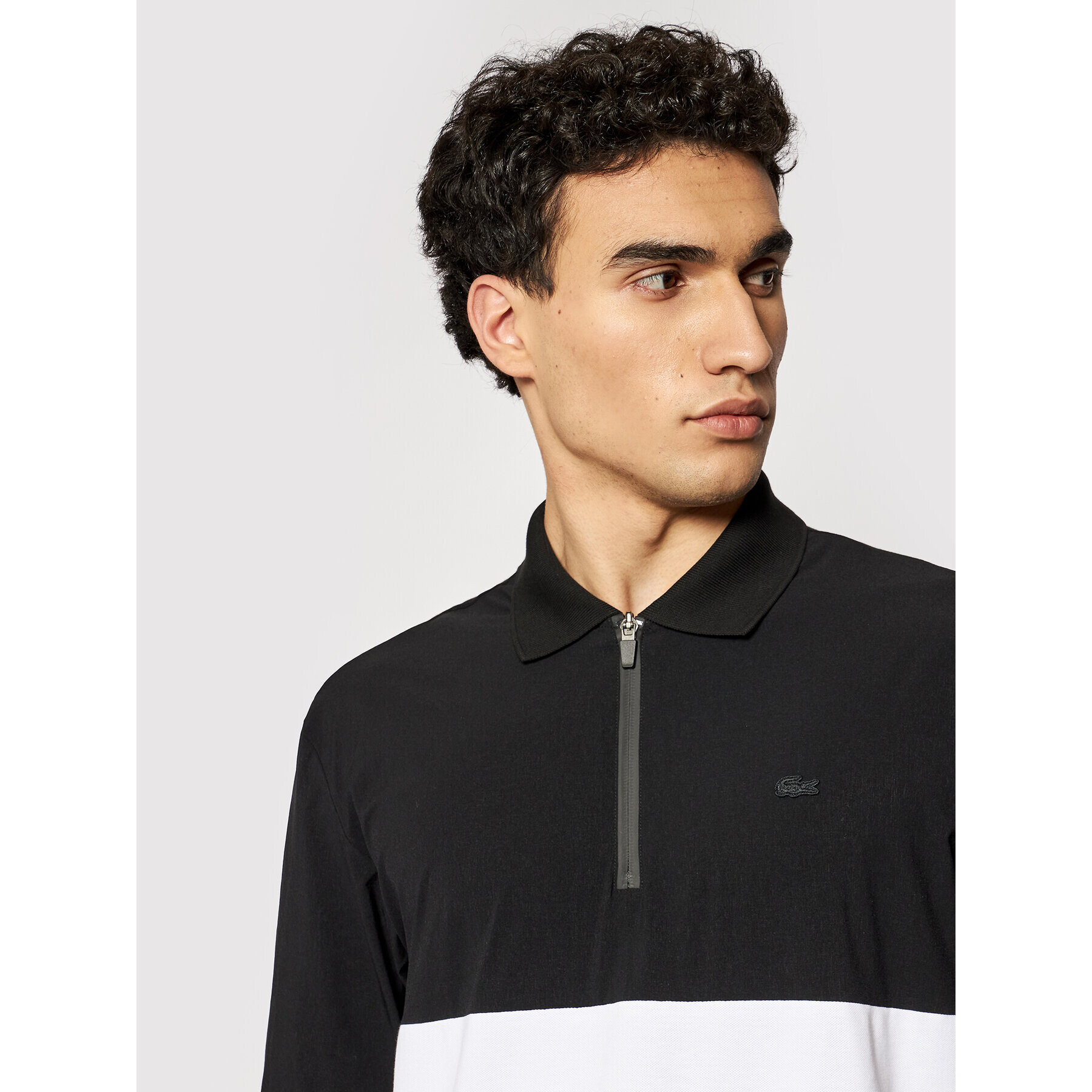 Lacoste Tricou polo PH0104 Negru Relaxed Fit - Pled.ro