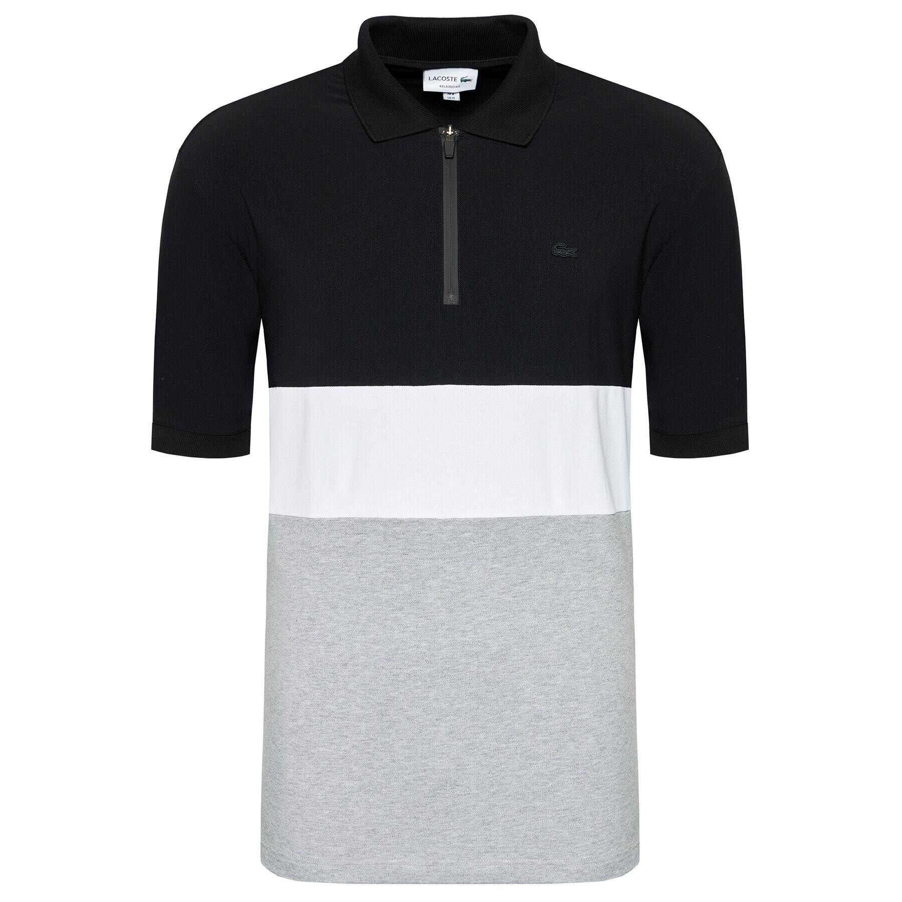 Lacoste Tricou polo PH0104 Negru Relaxed Fit - Pled.ro