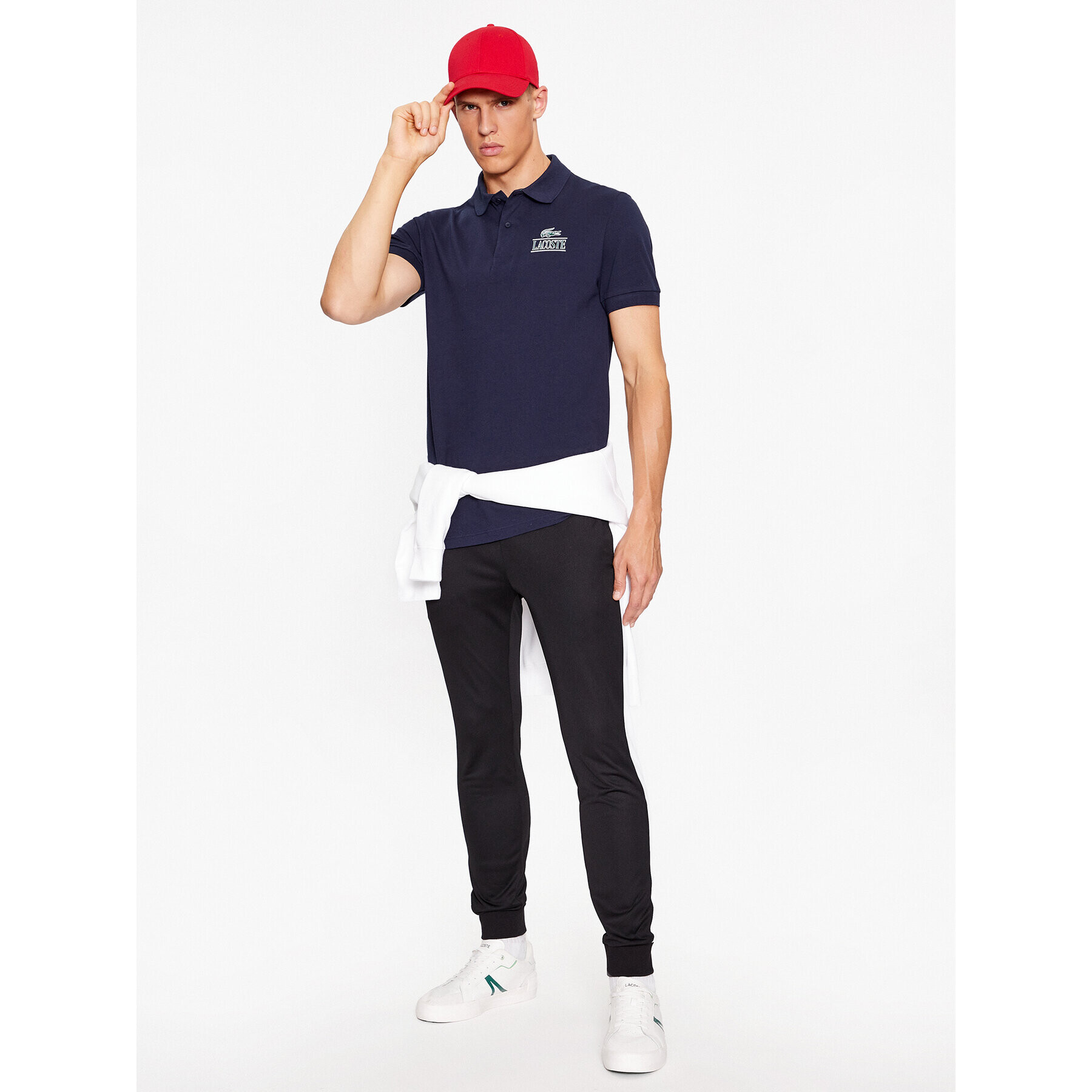 Lacoste Tricou polo PH1136 Bleumarin Regular Fit - Pled.ro