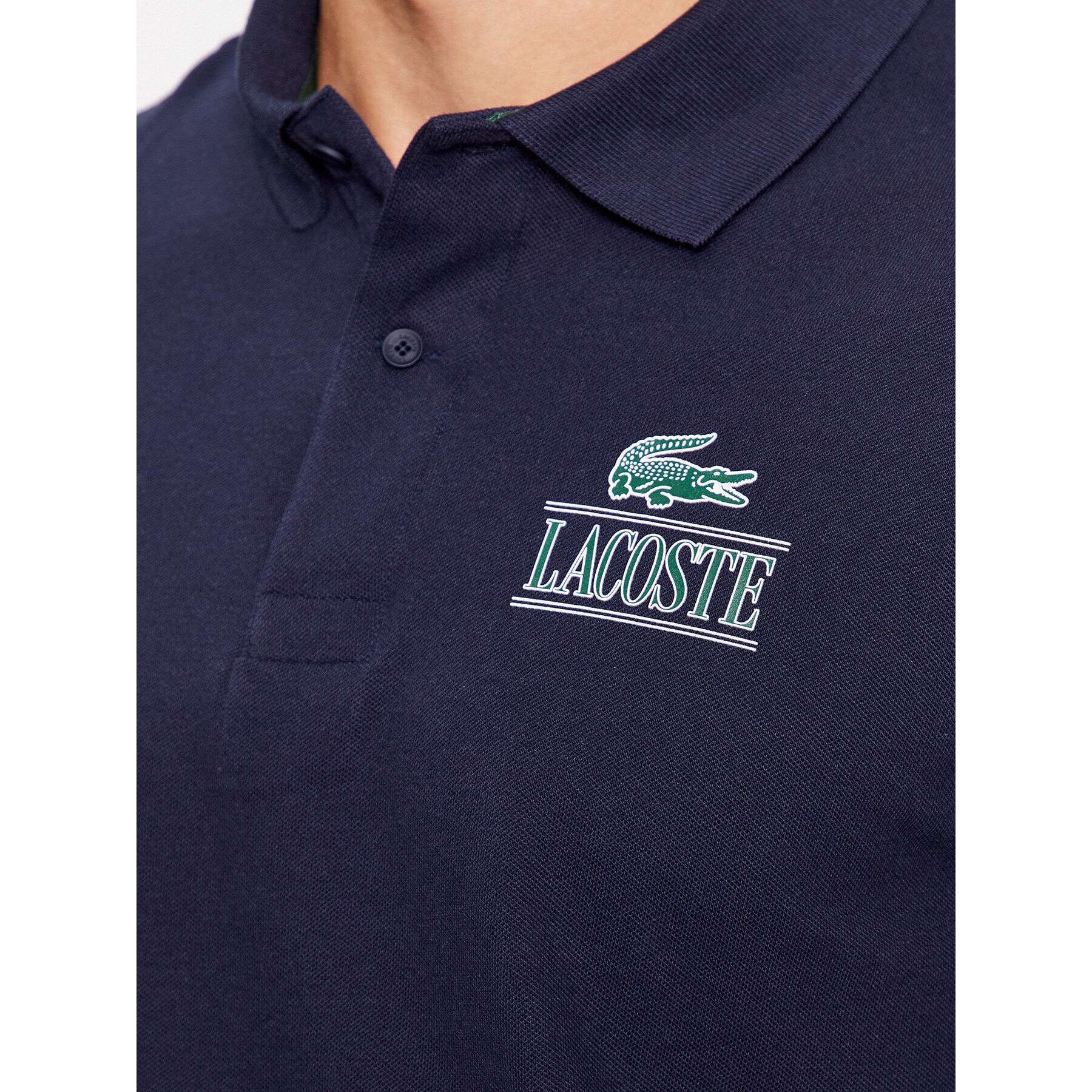 Lacoste Tricou polo PH1136 Bleumarin Regular Fit - Pled.ro