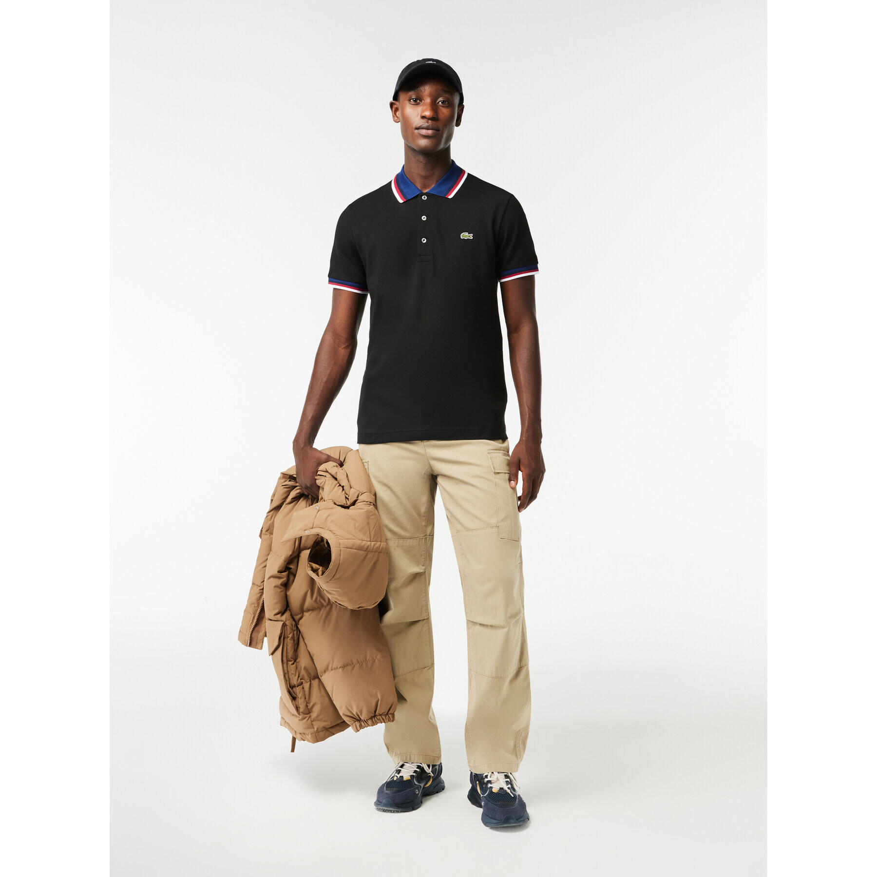 Lacoste Tricou polo PH3461 Negru Regular Fit - Pled.ro