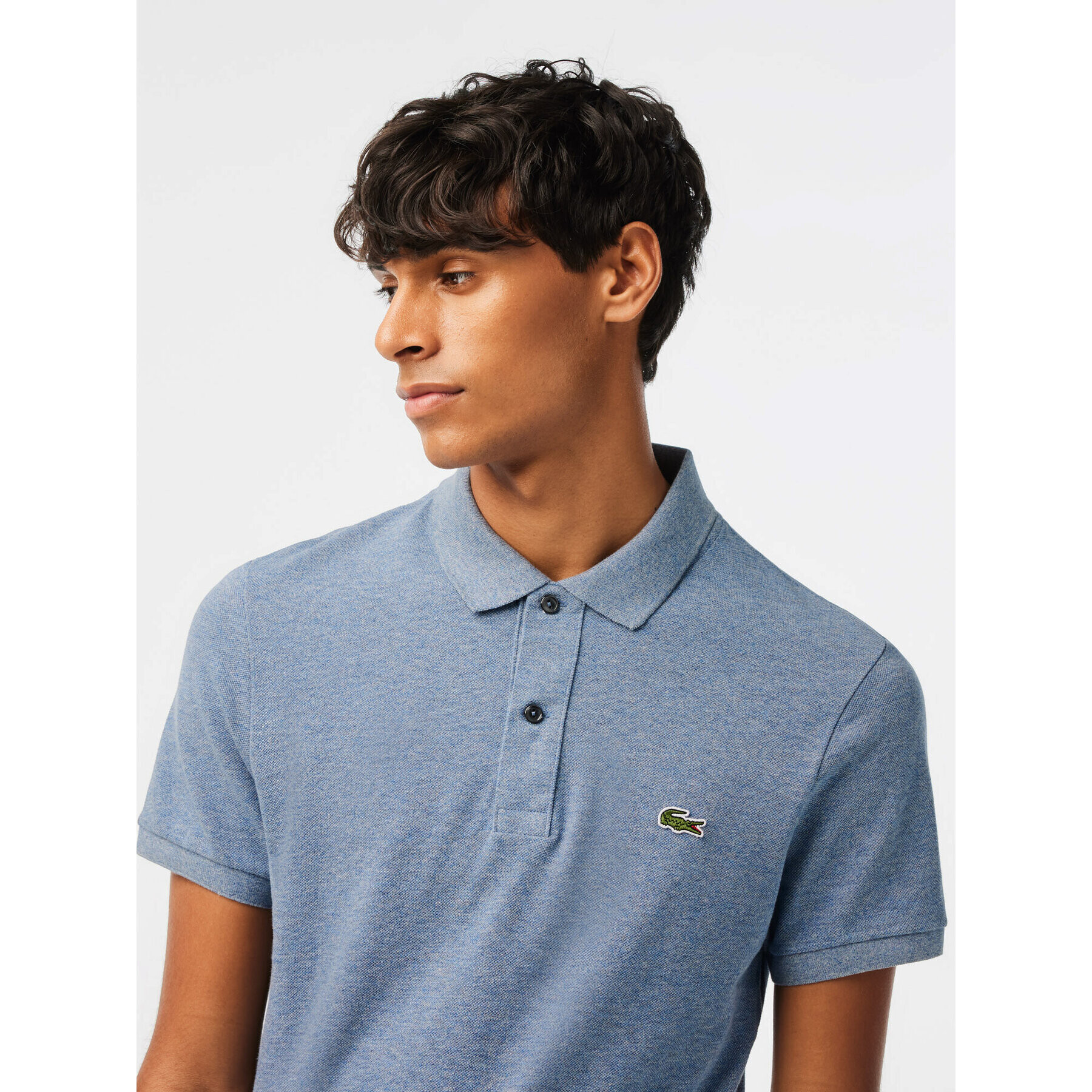 Lacoste Tricou polo PH4012 Albastru Slim Fit - Pled.ro