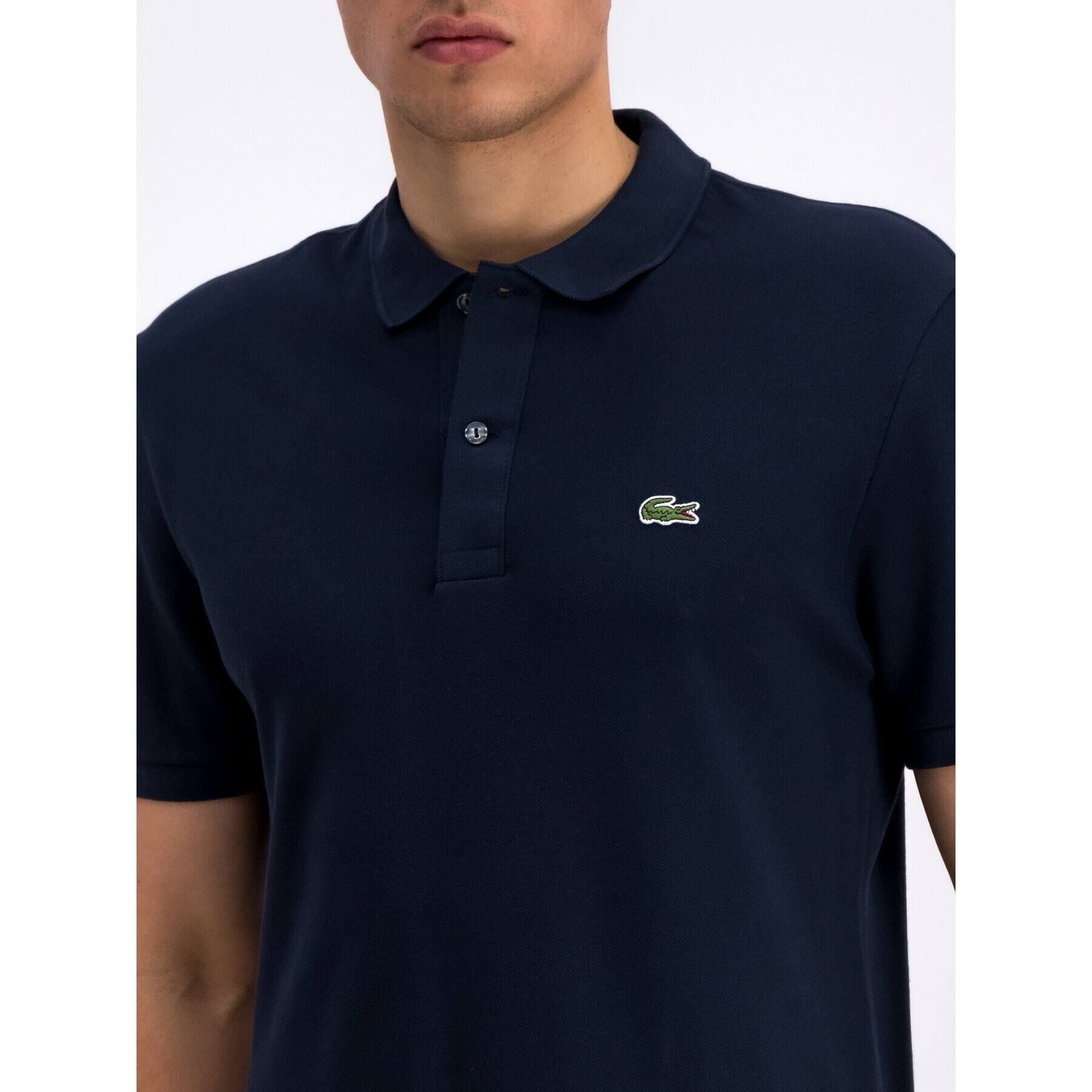 Lacoste Tricou polo PH4012 Bleumarin Slim Fit - Pled.ro