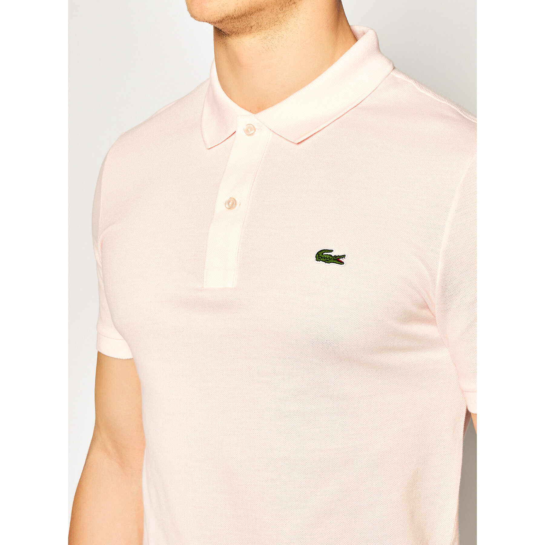 Lacoste Tricou polo PH4012 Roz Slim Fit - Pled.ro