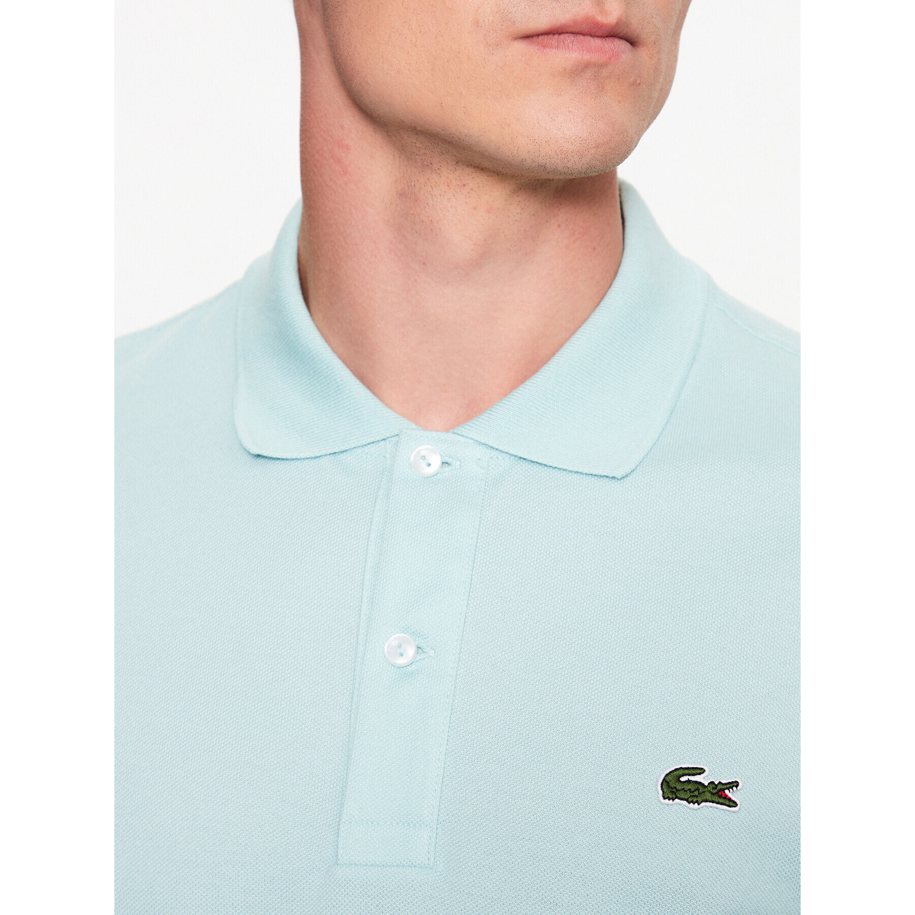 Lacoste Tricou polo PH4012 Verde Regular Fit - Pled.ro