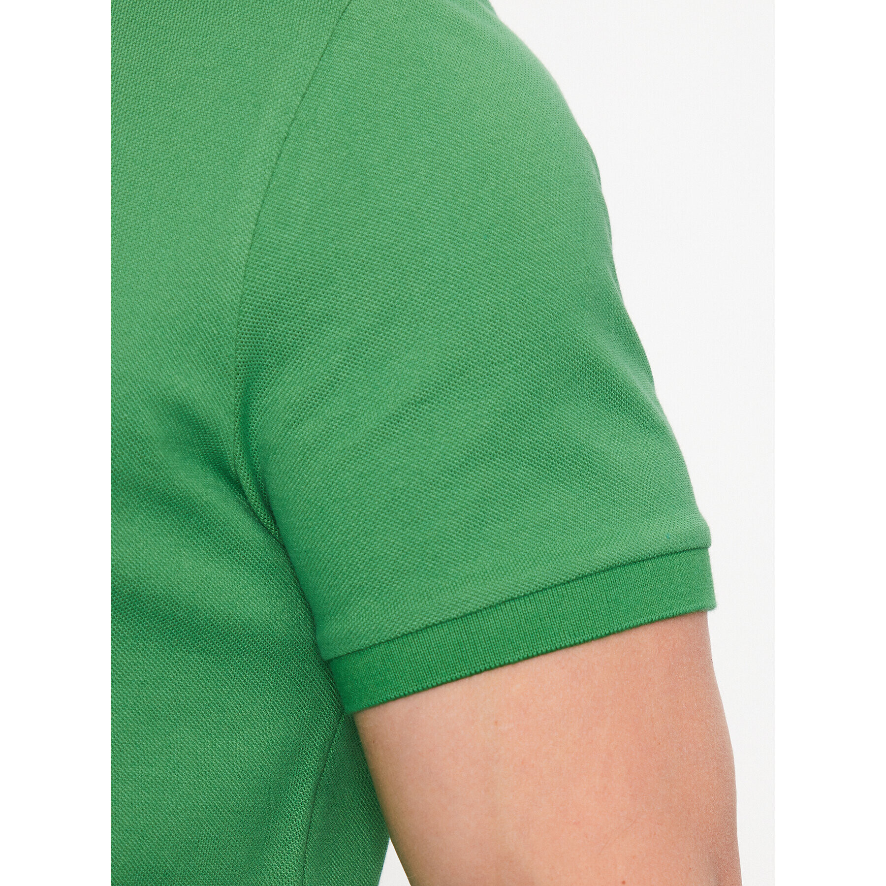 Lacoste Tricou polo PH4012 Verde Regular Fit - Pled.ro