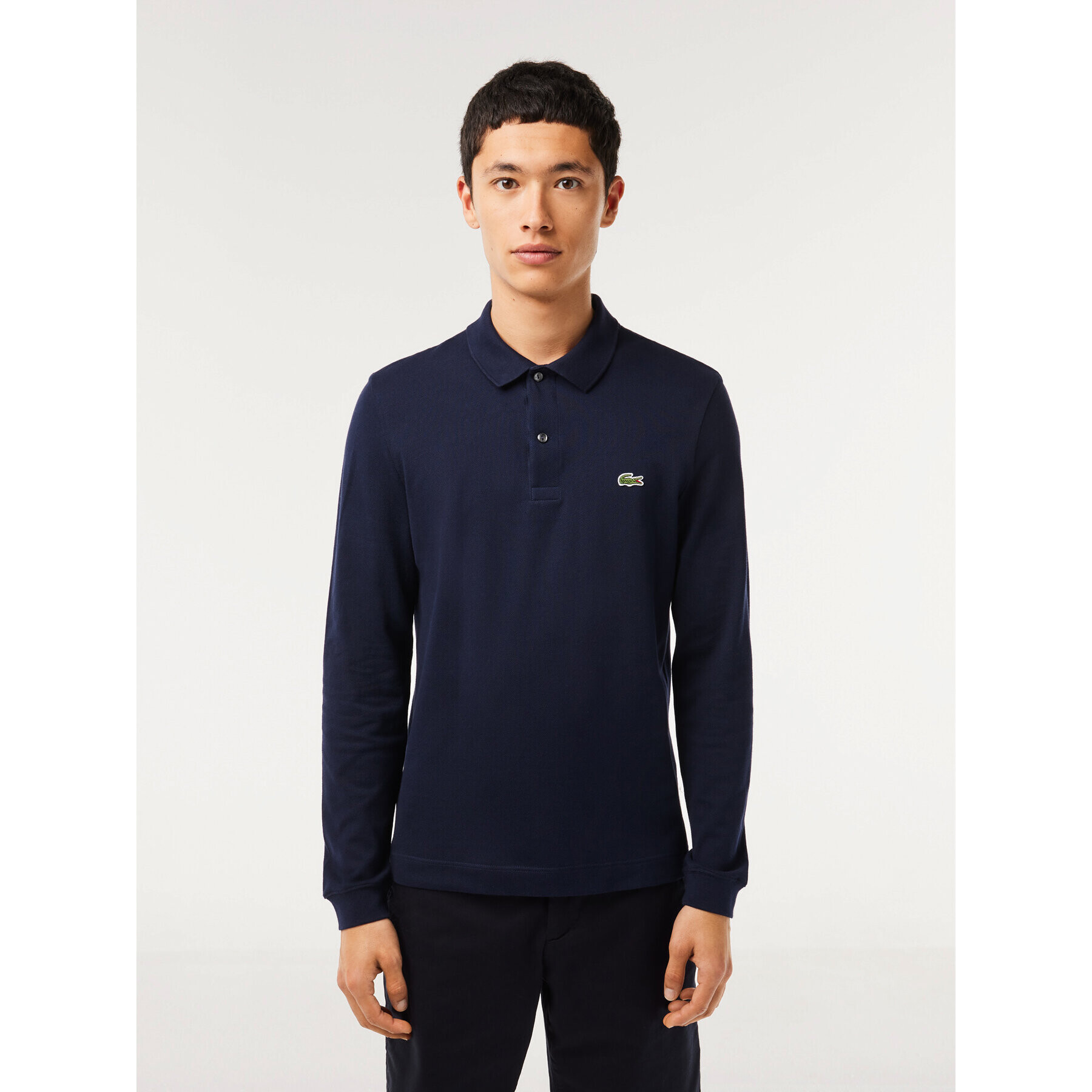 Lacoste Tricou polo PH4013 Bleumarin Regular Fit - Pled.ro