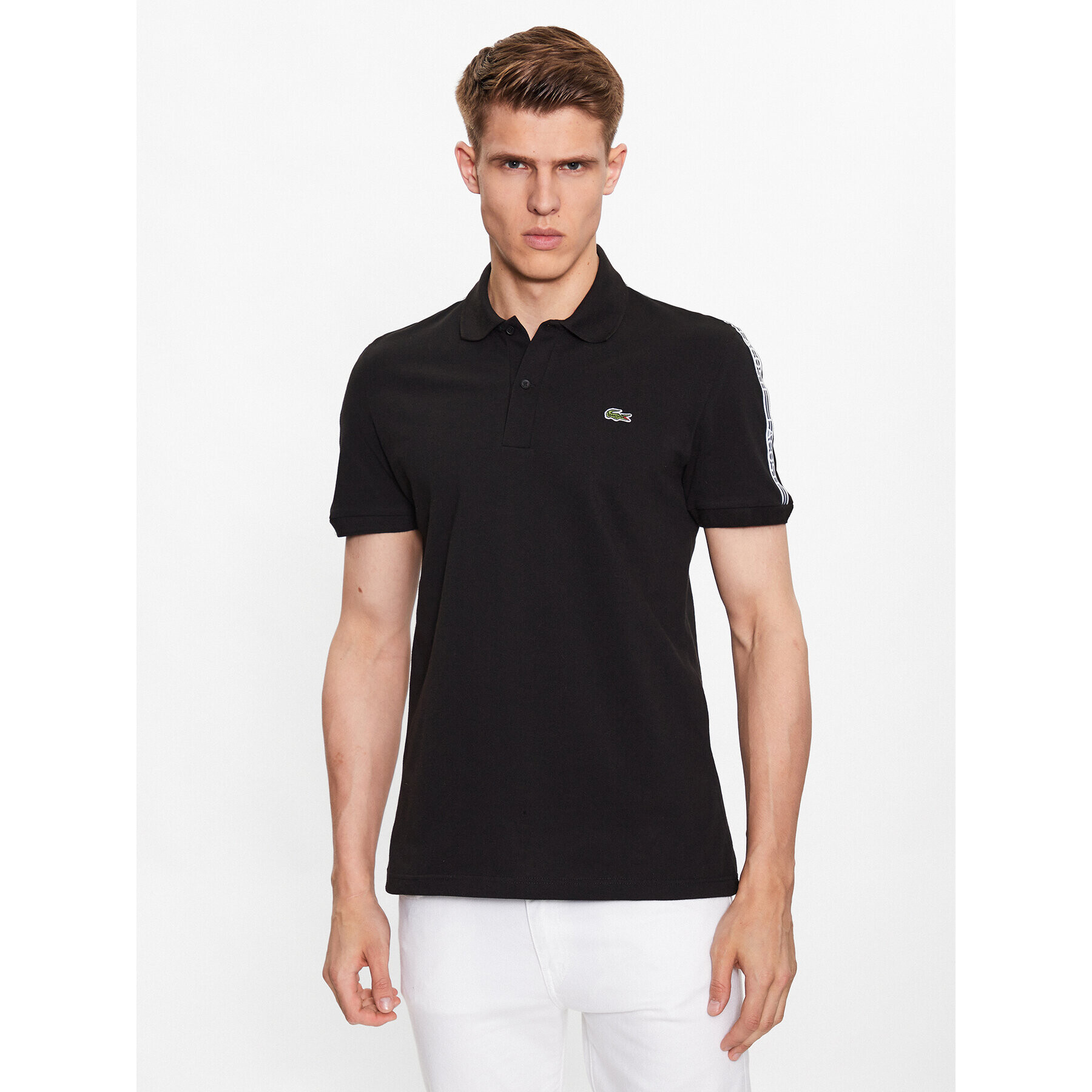 Lacoste Tricou polo PH5075 Negru Regular Fit - Pled.ro