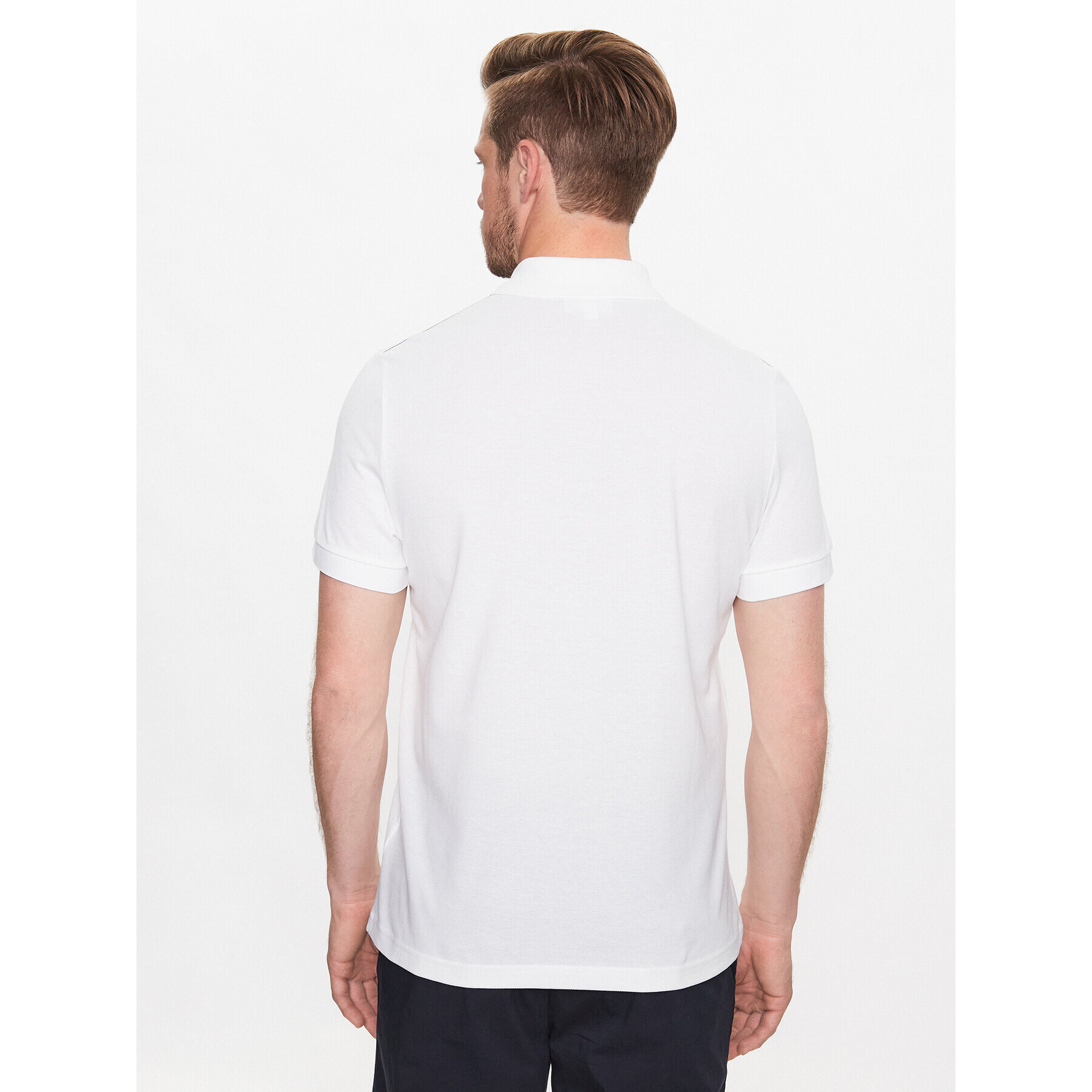 Lacoste Tricou polo PH5076 Alb Regular Fit - Pled.ro