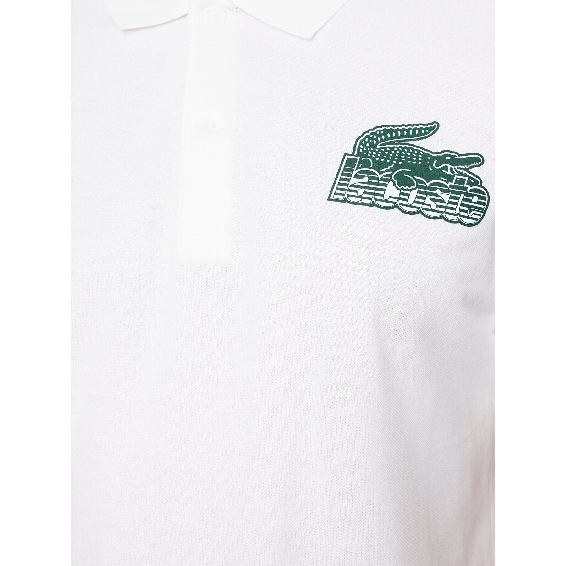 Lacoste Tricou polo PH5076 Alb Regular Fit - Pled.ro