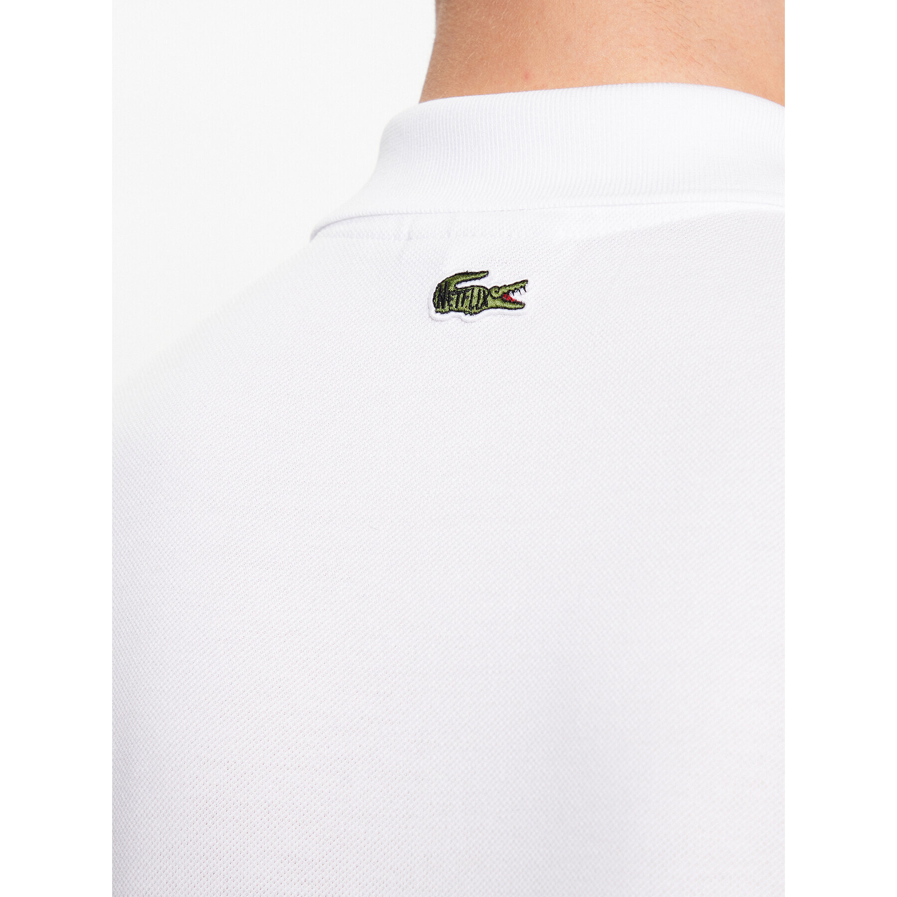 Lacoste Tricou polo PH7057 Alb Regular Fit - Pled.ro