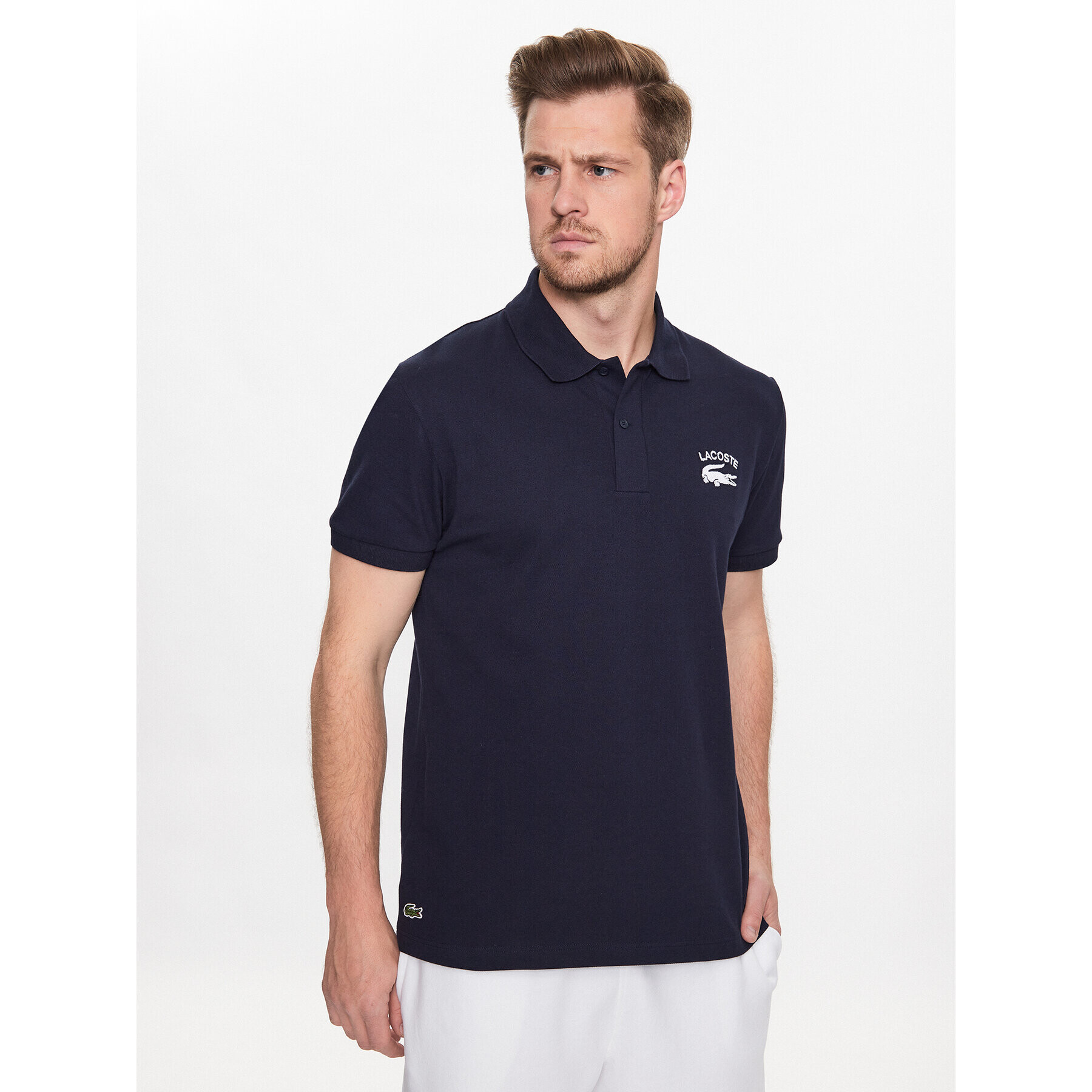 Lacoste Tricou polo PH9535 Bleumarin Regular Fit - Pled.ro