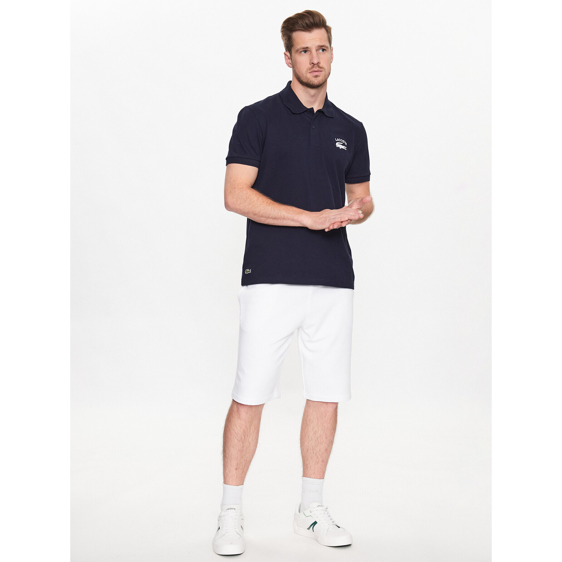 Lacoste Tricou polo PH9535 Bleumarin Regular Fit - Pled.ro