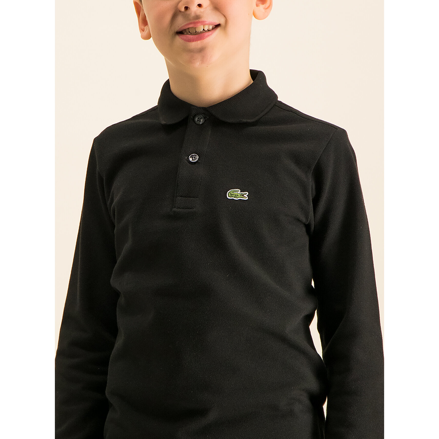 Lacoste Tricou polo PJ8915 Negru Regular Fit - Pled.ro